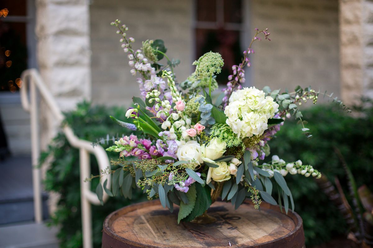 Beautiful Rustic Wedding Flowers in Miami