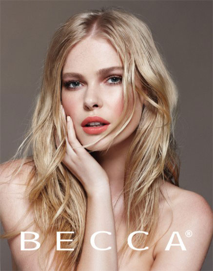 Millie for BECCA Cosmetics Campaign Photography by Nicole Bentley