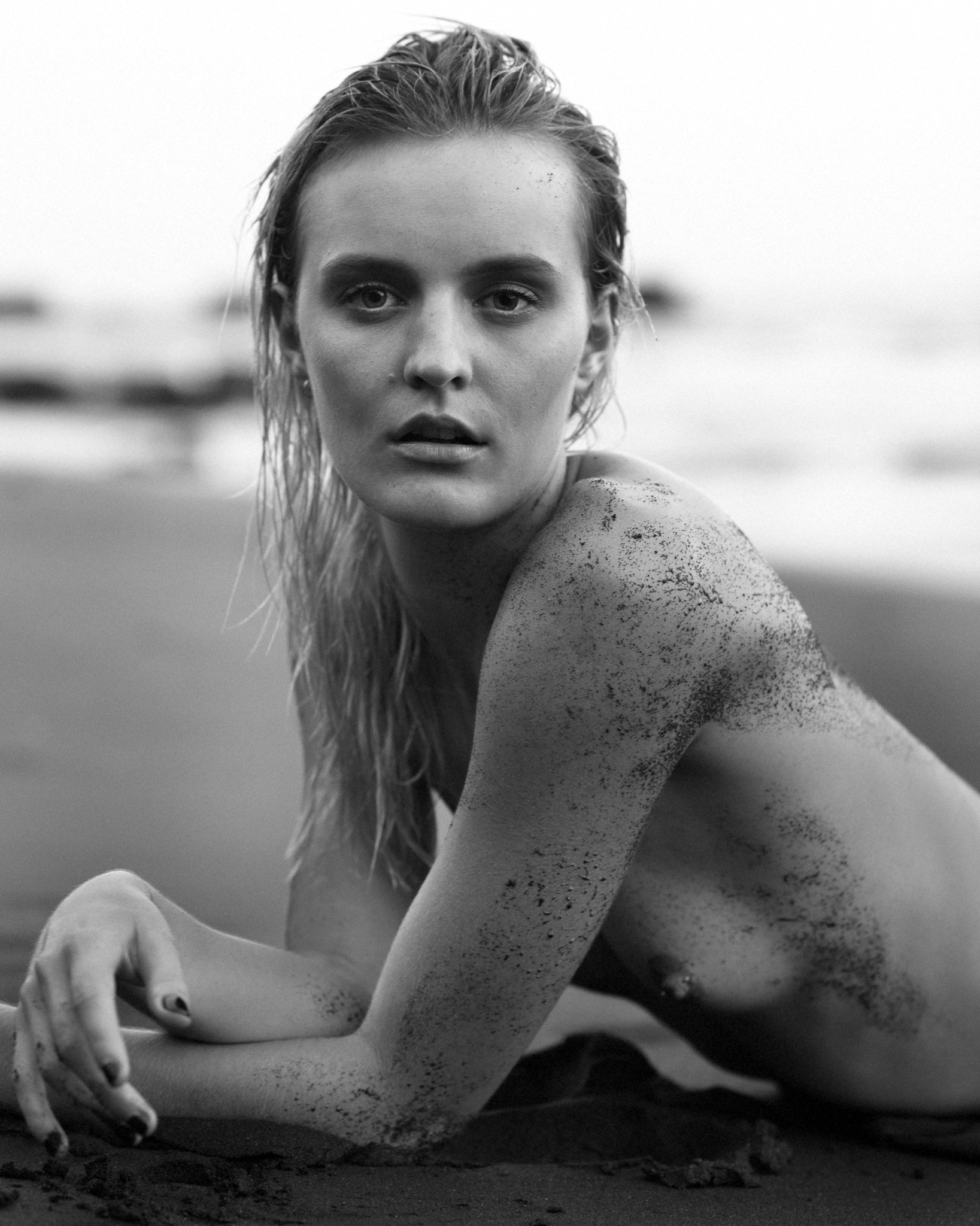 Aly Turska model with Dave Blake Photographer
