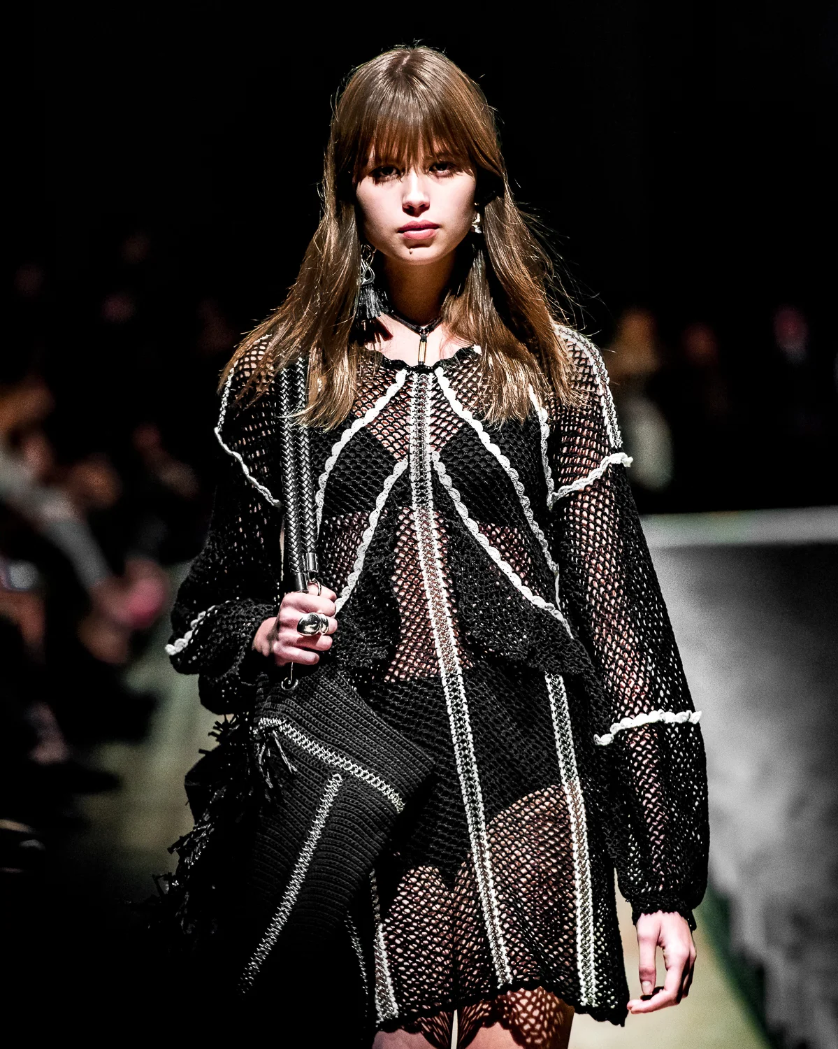 Detail & beauty: Chloe Worthington for Sass & Bide.