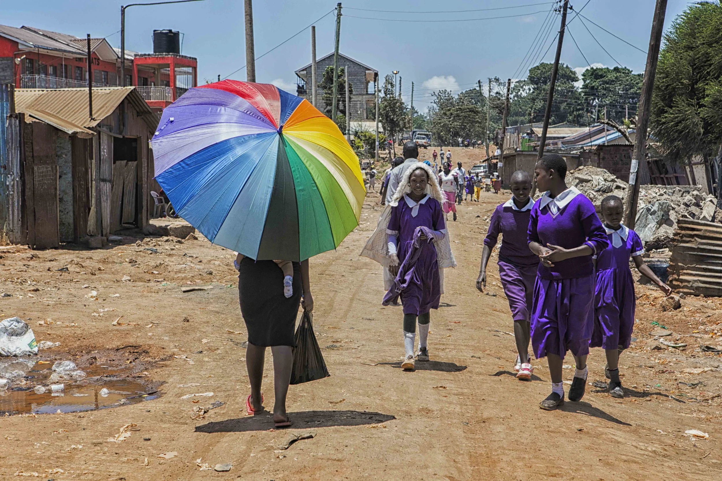 Women with Umbrella
