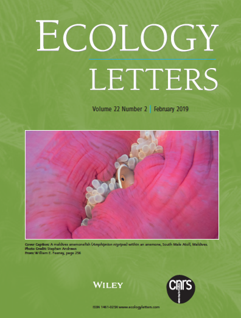 Cover image for Feeney et al. 2019. Photo by Stefan Andrews.