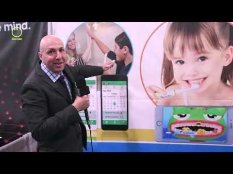 #CES Red Cube# Grush_Smart Toothbrush Interview