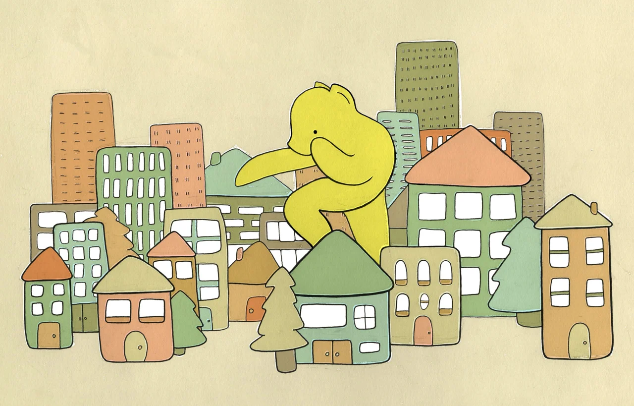 Idea for a seven layer screen printed postcard
limited edition!
Copyright B.Meier