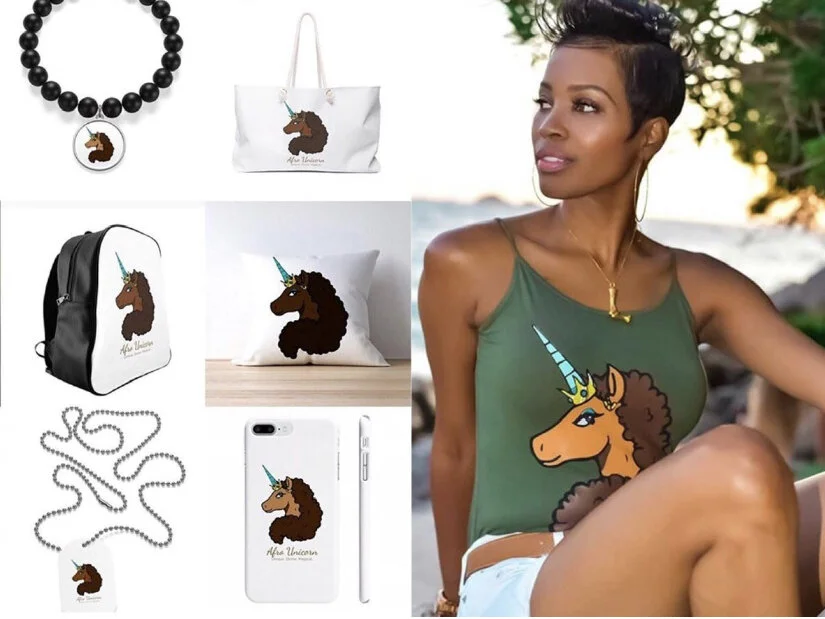Afro Unicorn