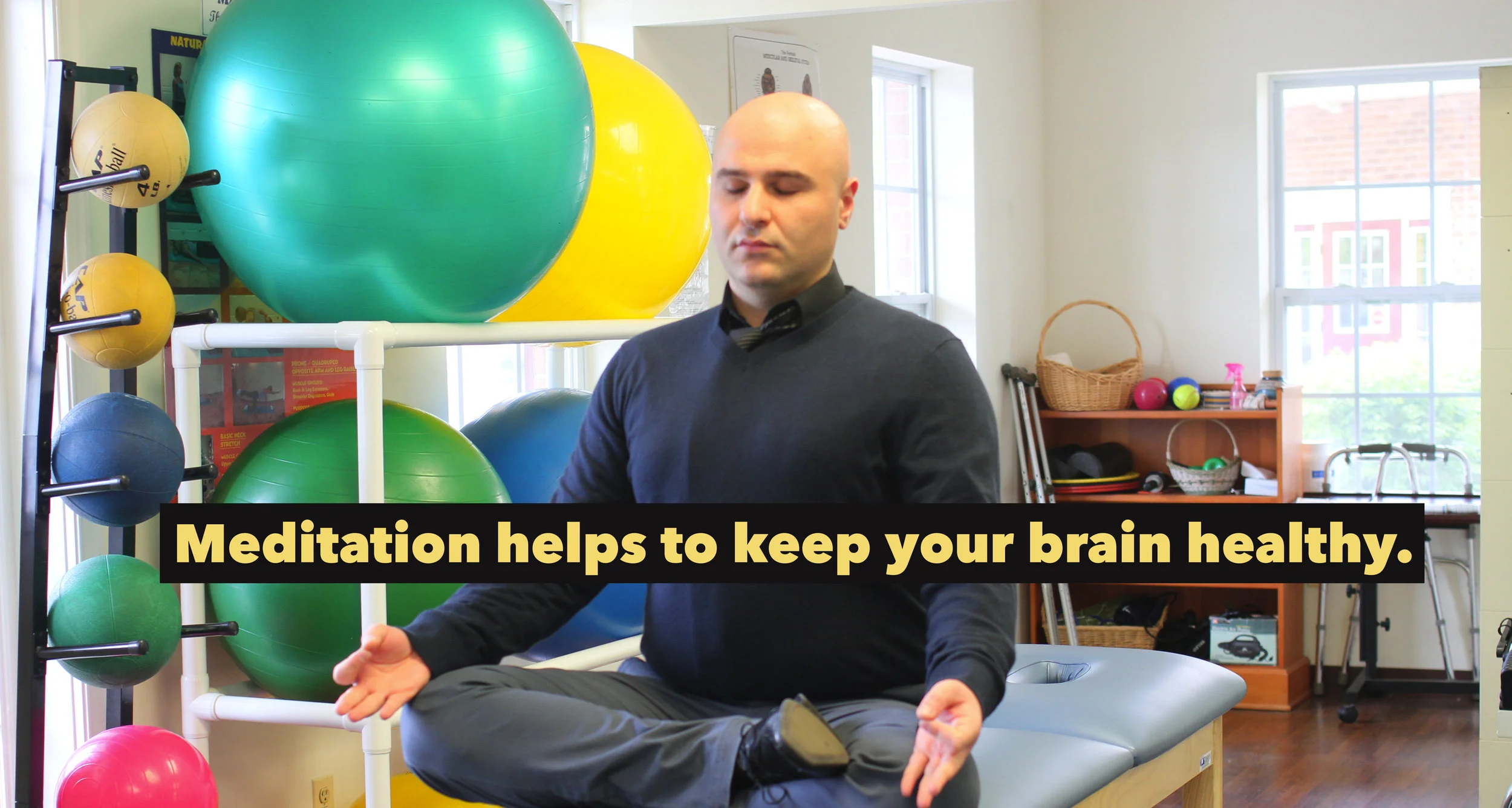 Meditation Research: Large body of scientific research shows benefits of meditation with long-lasting reductions of stress and sustained improvements on practitioner’s health.