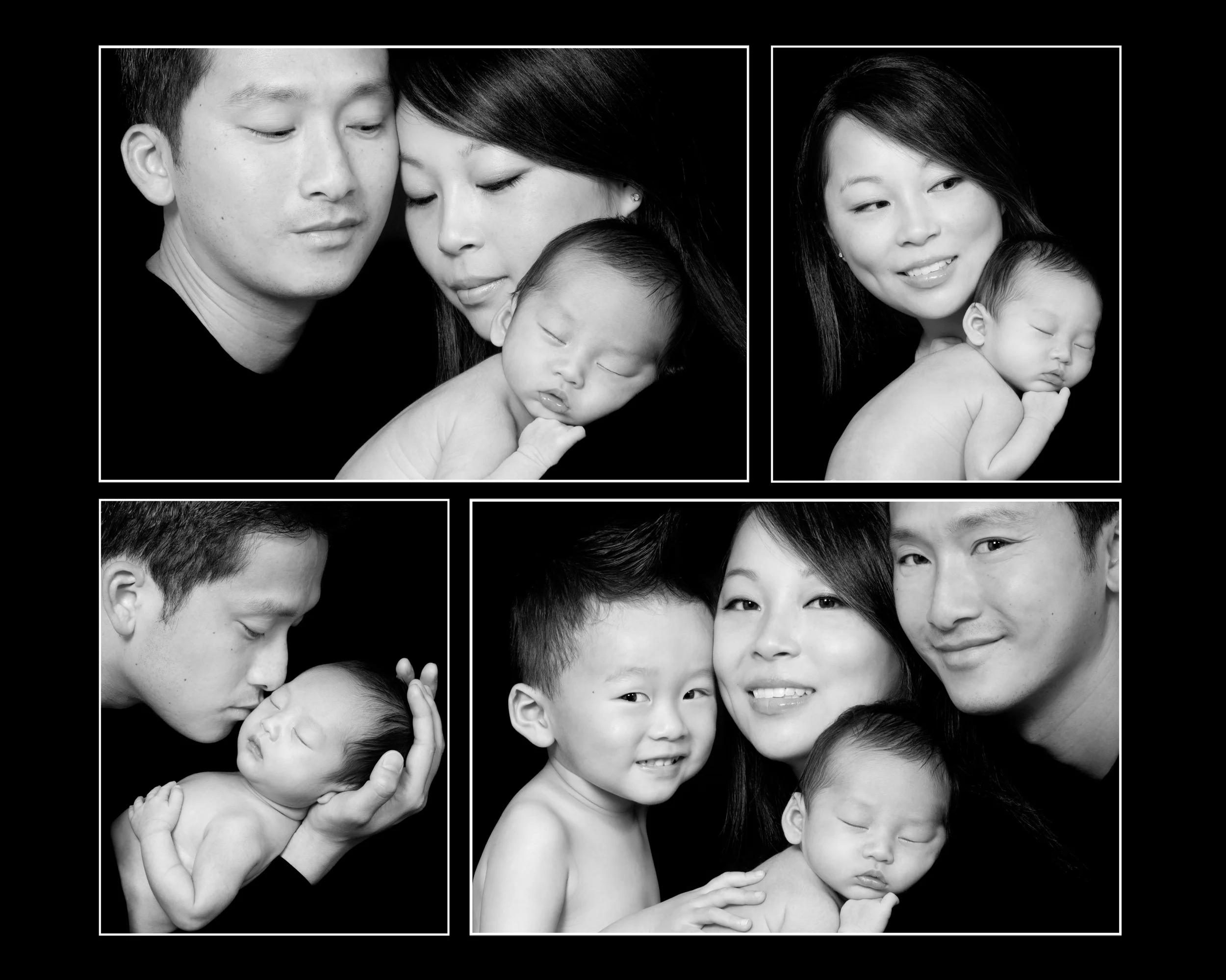 Family Portrait with newborn baby- Blue Mountains Photographer