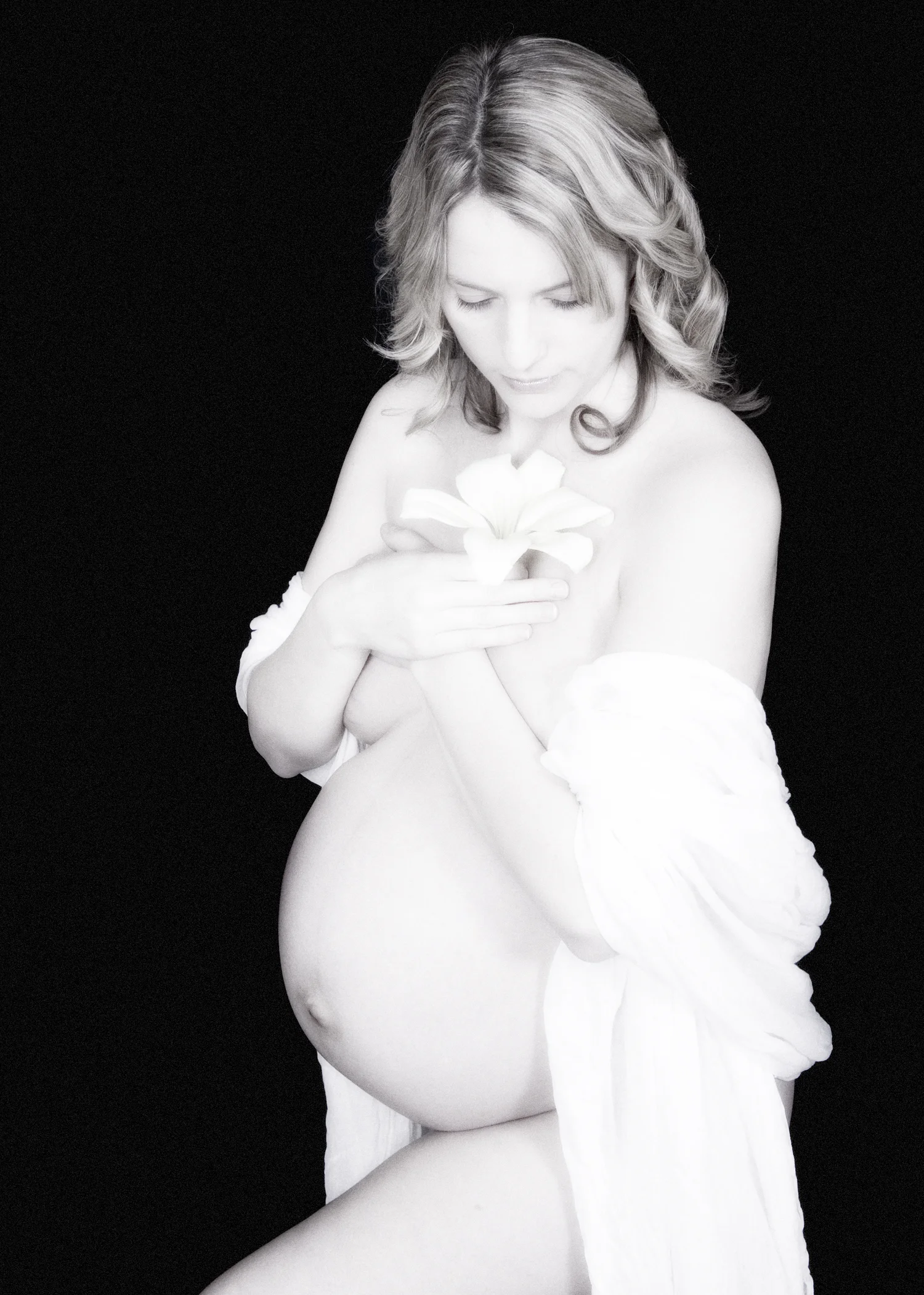Pretty pregnancy photography
