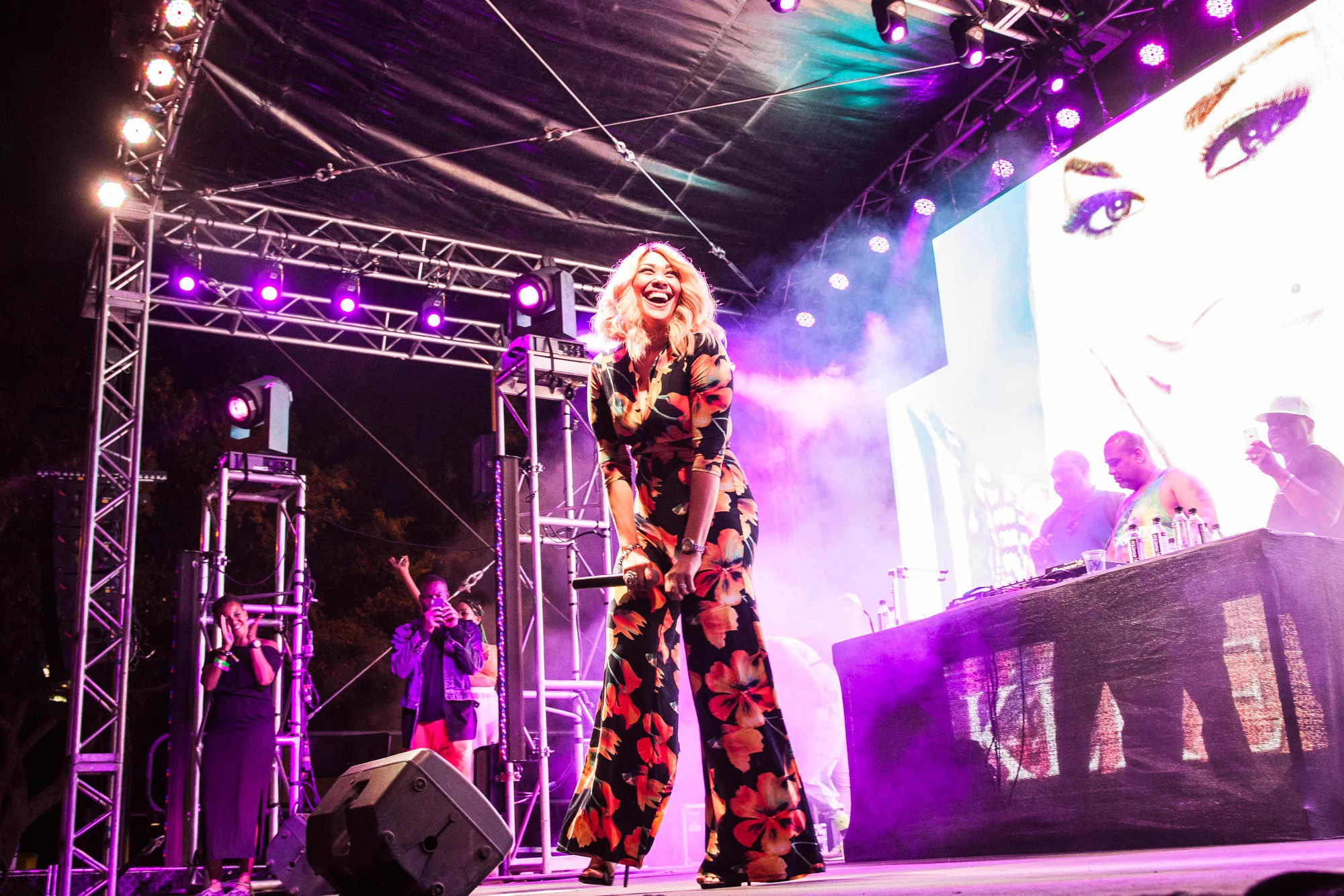 Keke Wyatt at LA Pride 2018. Photo by Kat Kaye.
