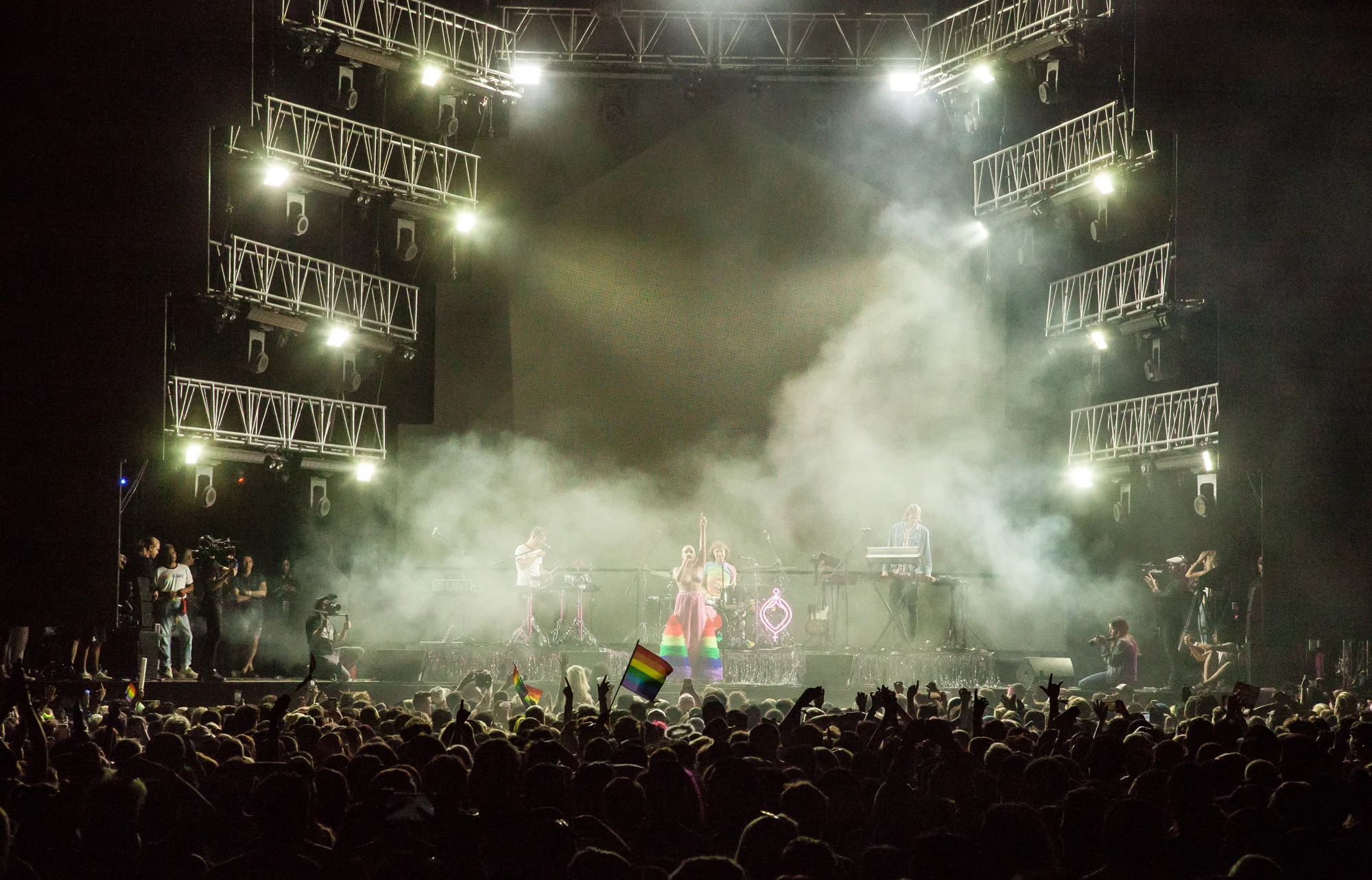 Tove Lo at LA Pride 2018. Photo by Kat Kaye.