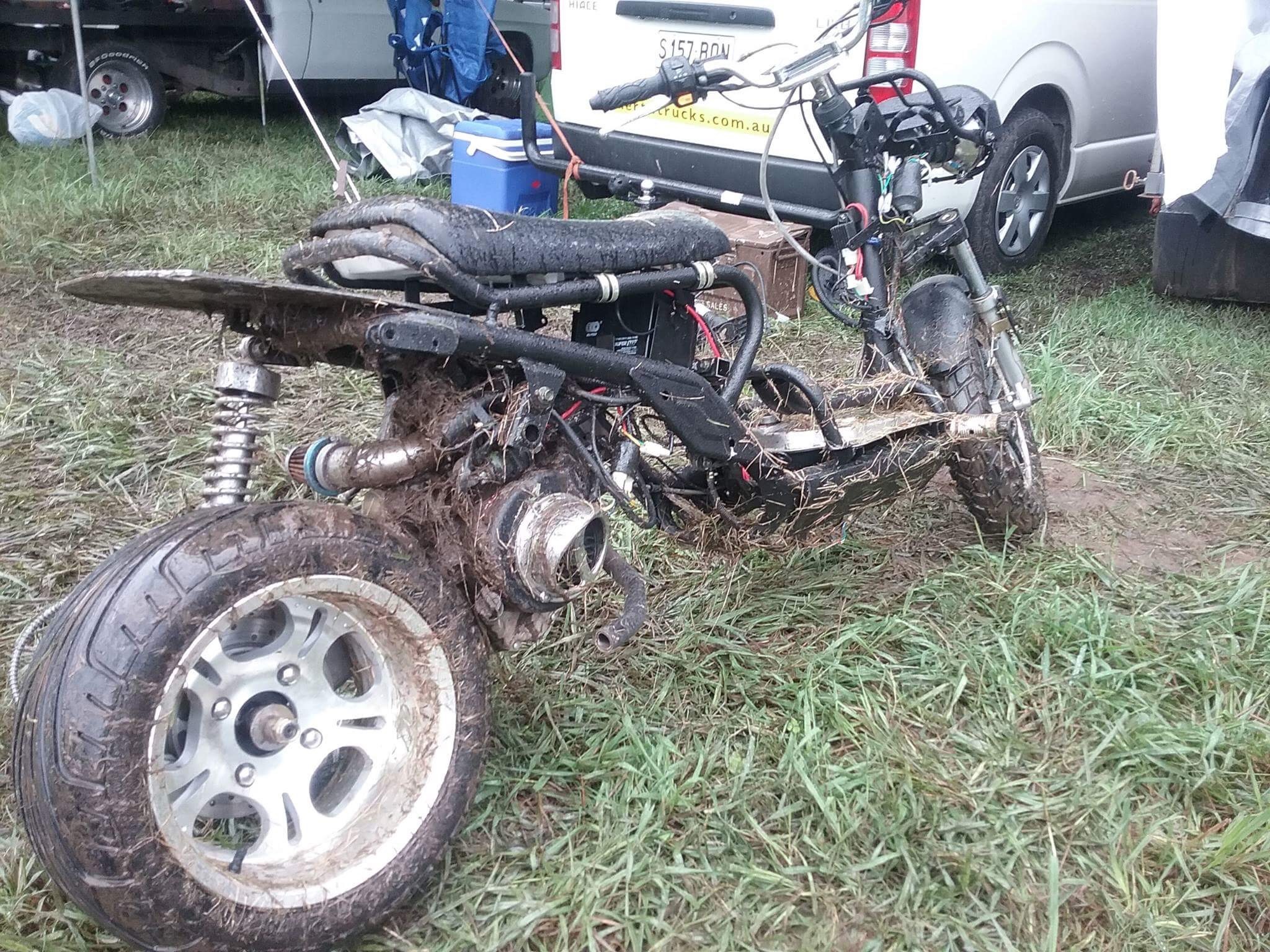 a little mud with do her good!