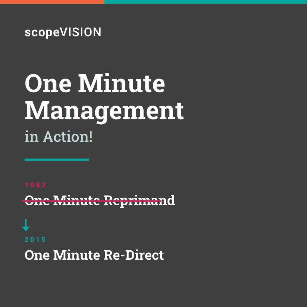 One Minute Management in Action!
