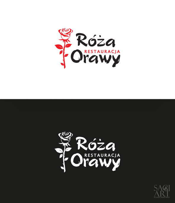 Przygotowanie logotypu dla restauracji wraz pełną identyfikacją oraz komunikacją wizualna
