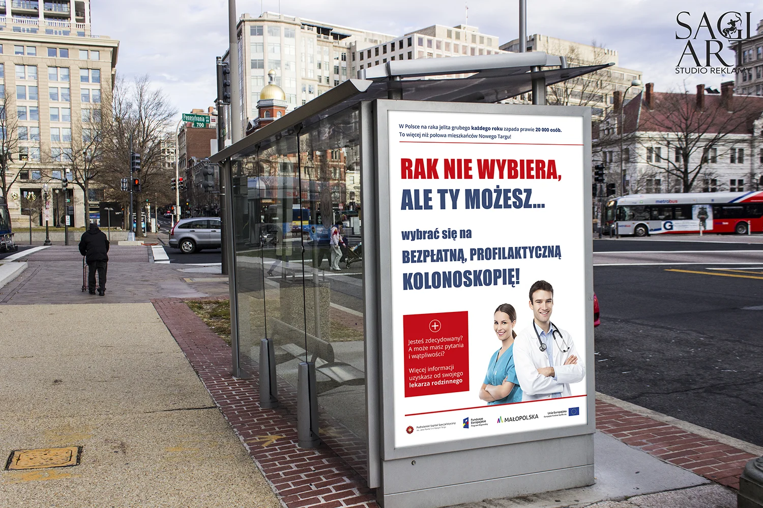 Przygotowanie projektu wraz drukiem plakatów A1. Papier kreda błysk 170g