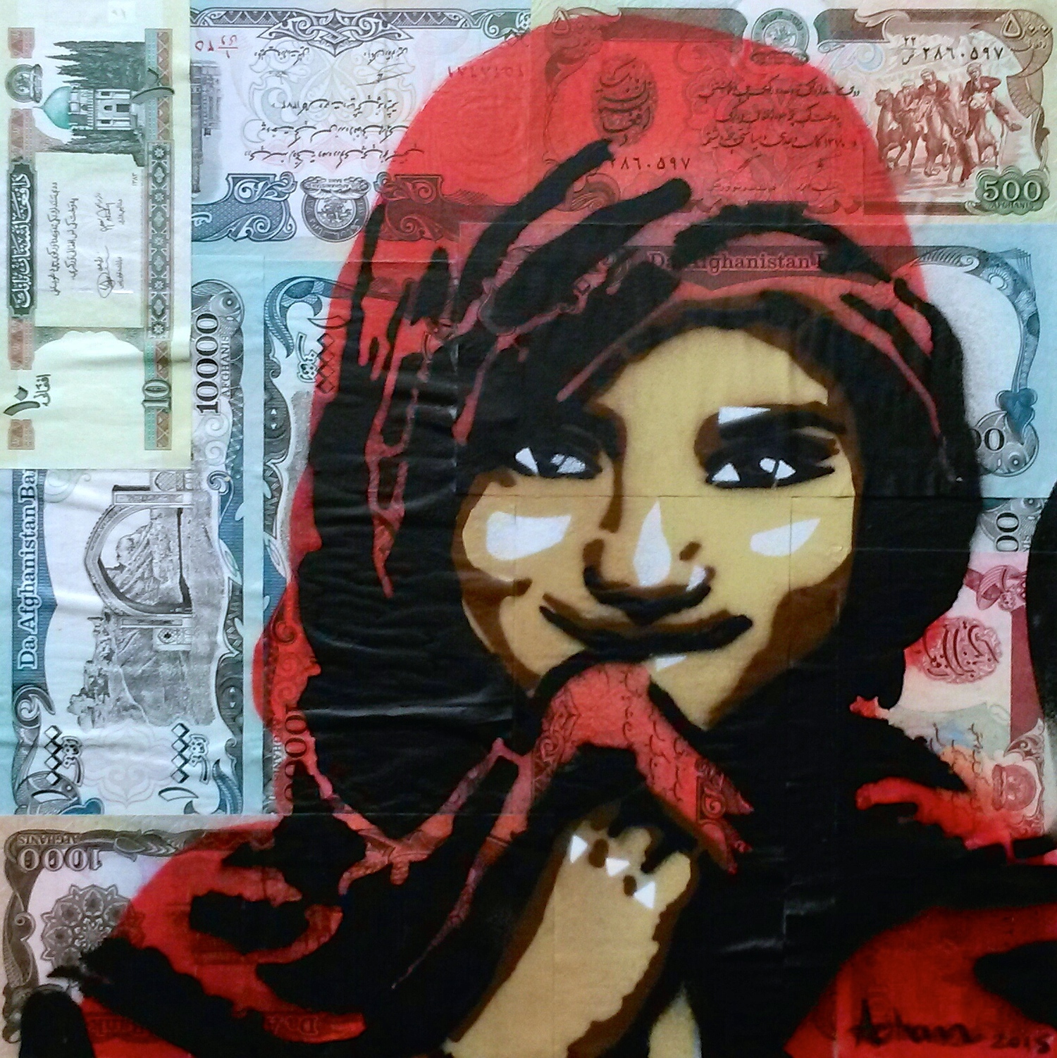 "Dukhtar" 12x12 - $800 usd
