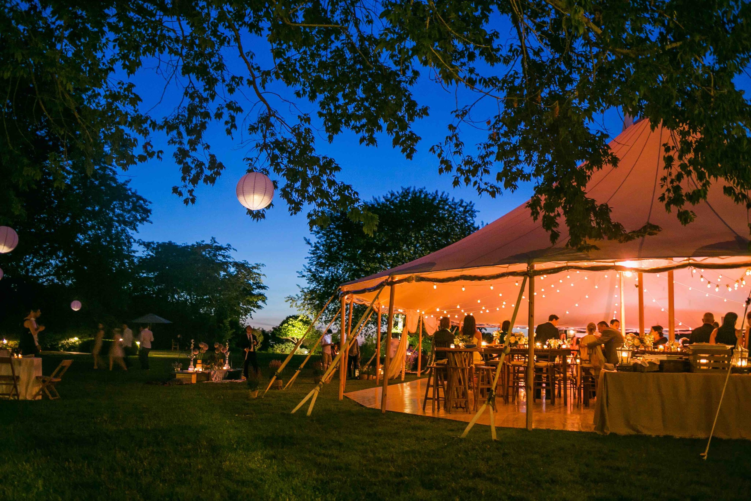 Hamptons Wedding Tent at Gansett Green Manor (Copy)