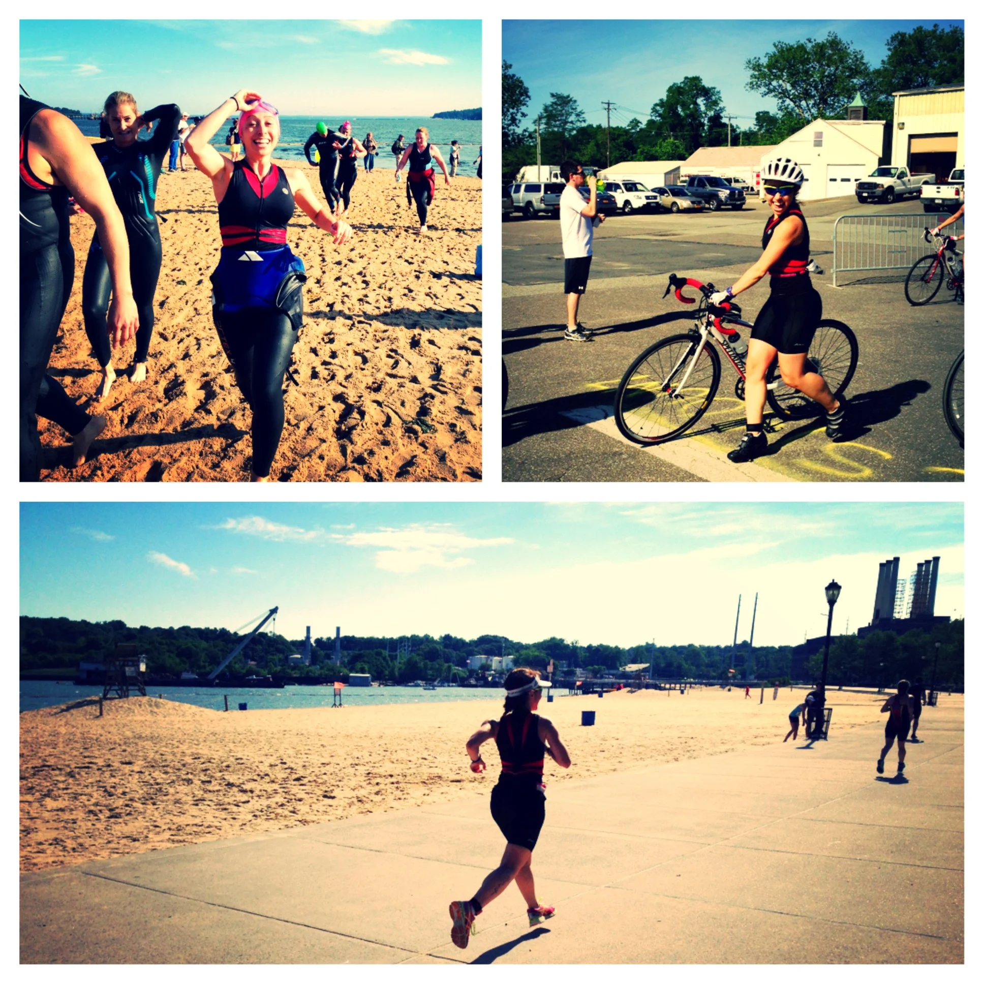  Me doing that swim, bike, run thing again...
