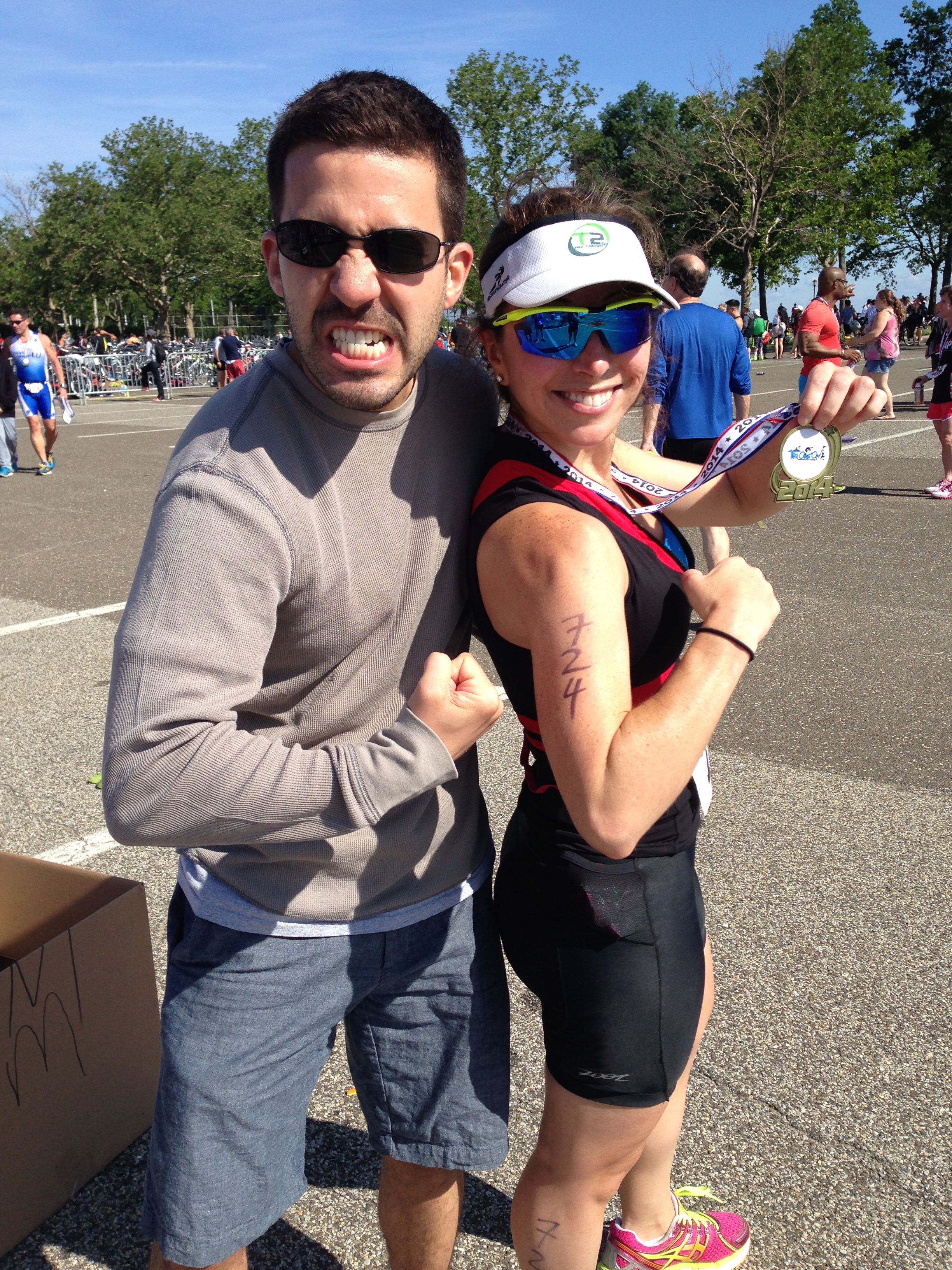 Shoutout to my husband Jason. Supportive partners are key in helping each other succeed and find true happiness.