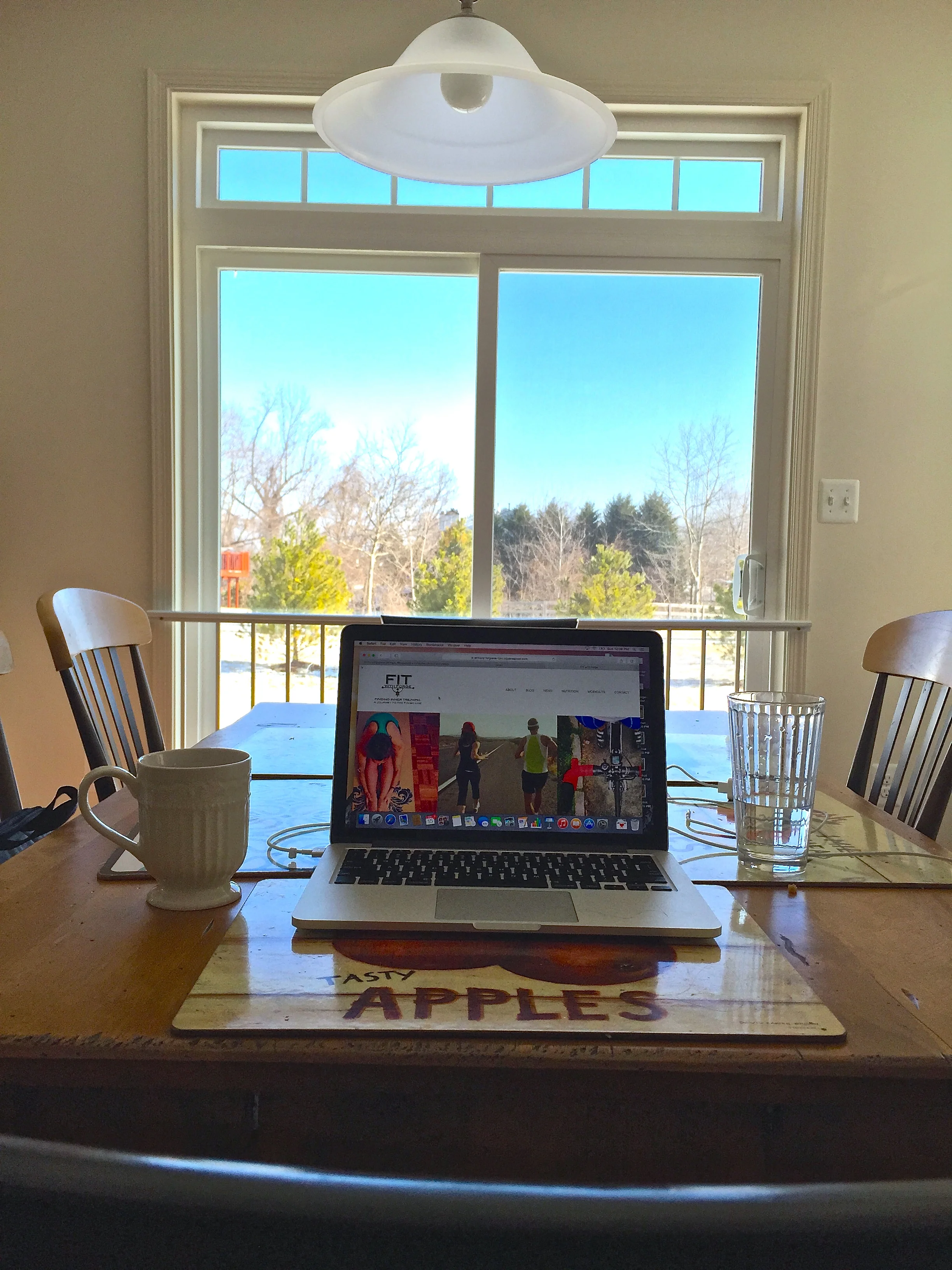 A new view: blogging from Baltimore, MD today.