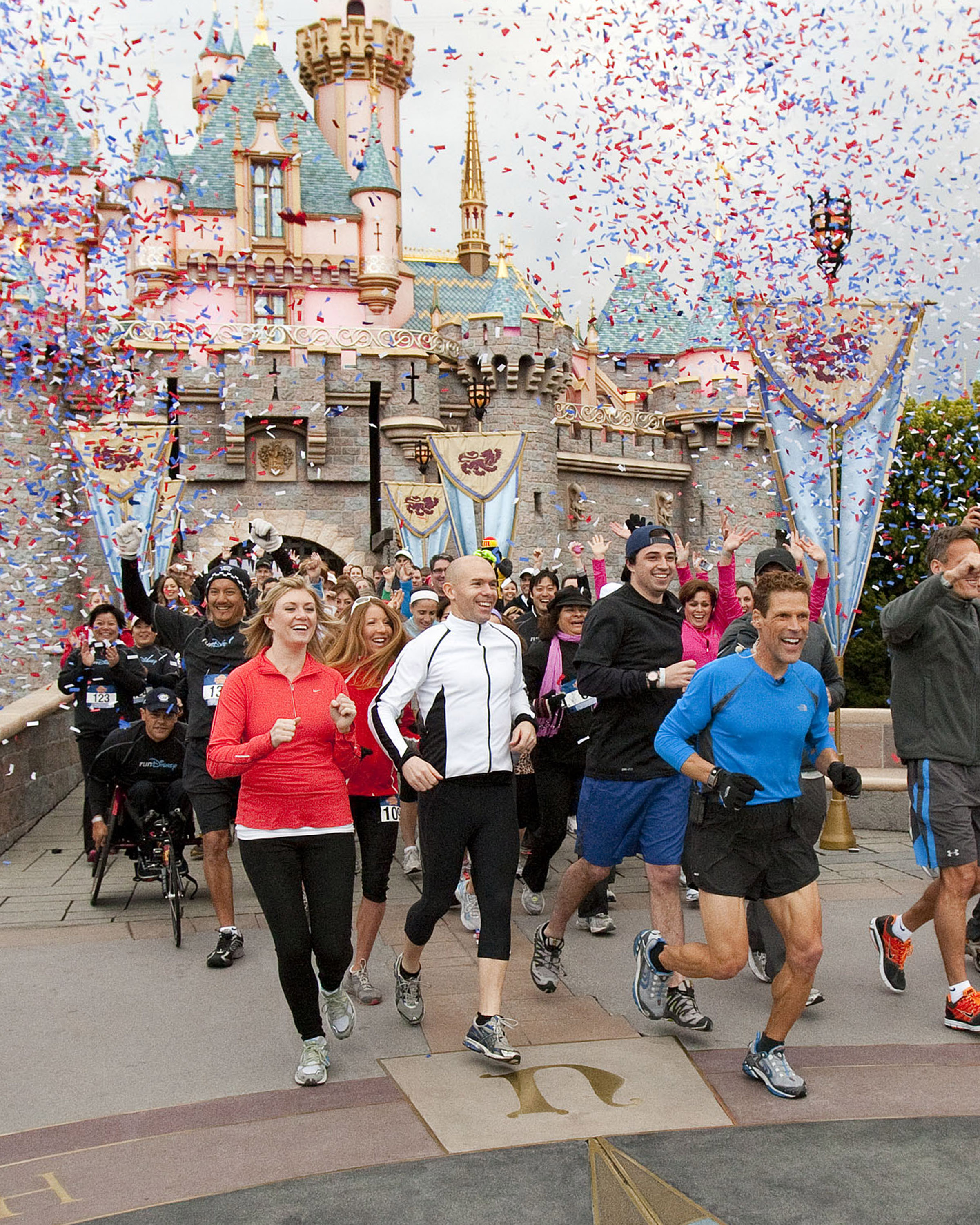 The kickoff from Disneyland, Feb. 25, 2011.