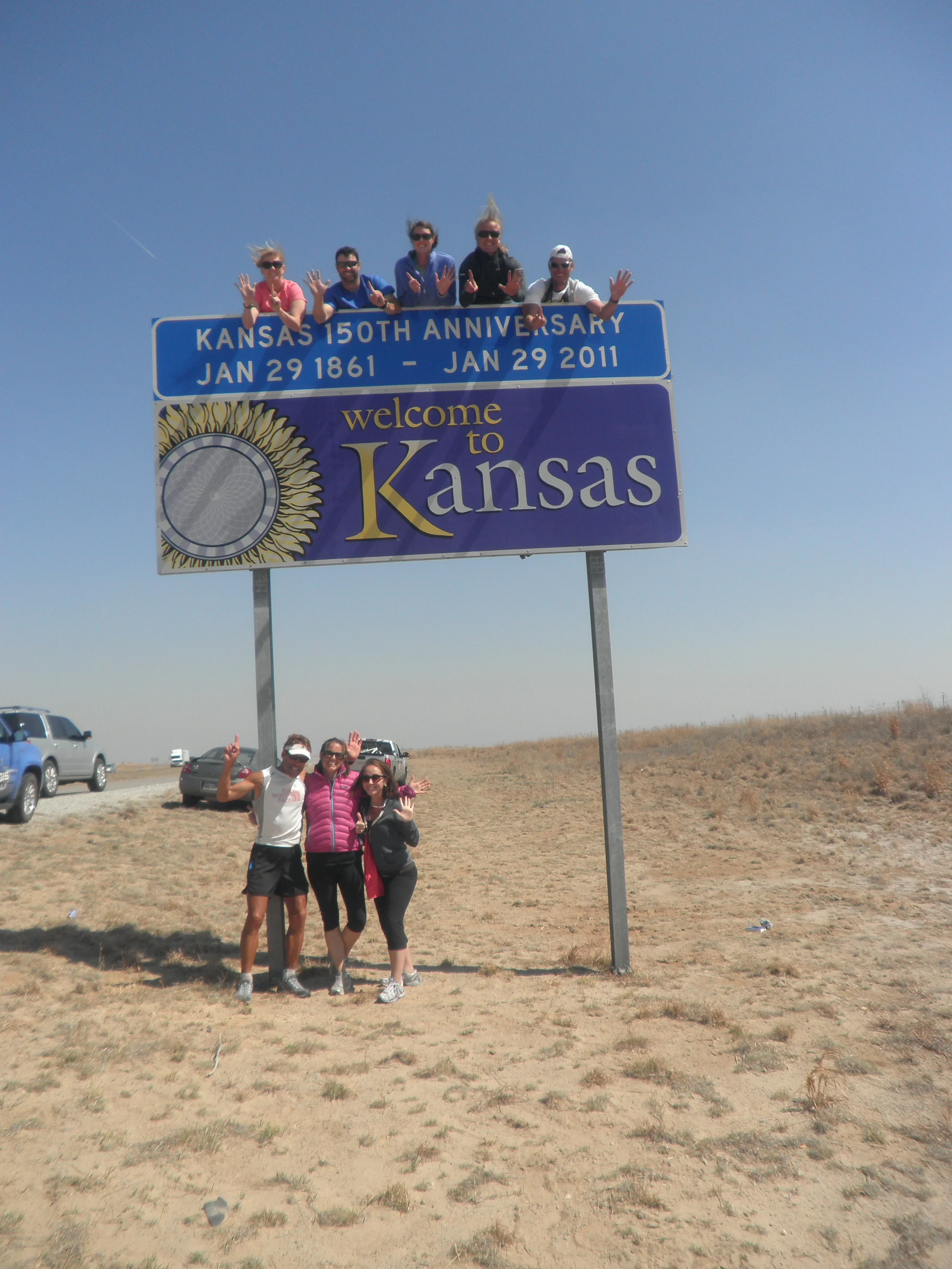 The 6th state we hit- Kansas!