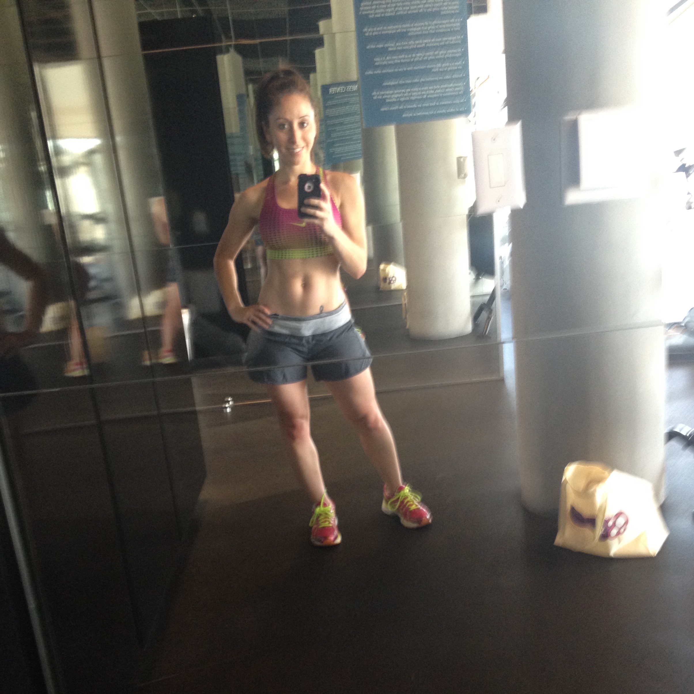 I made use of my hotel gym during my own bachelorette weekend in Vegas. 