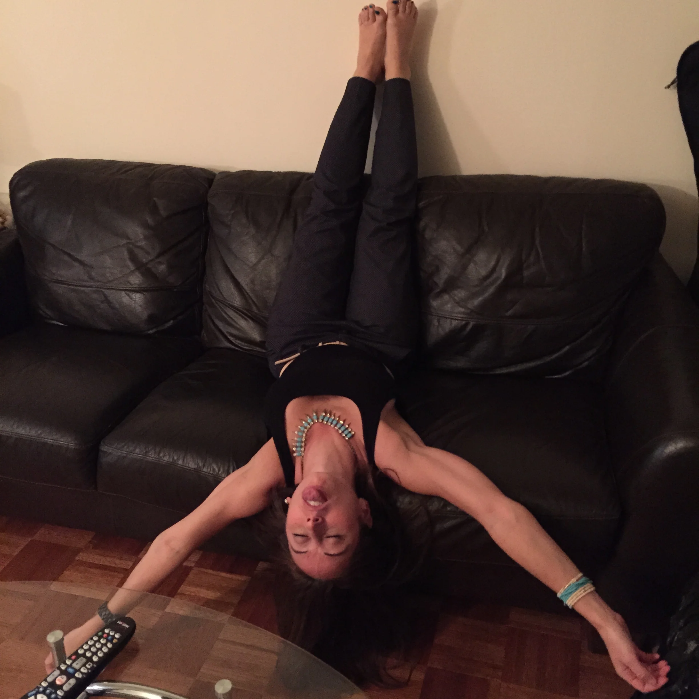 RESTING. Obvi.