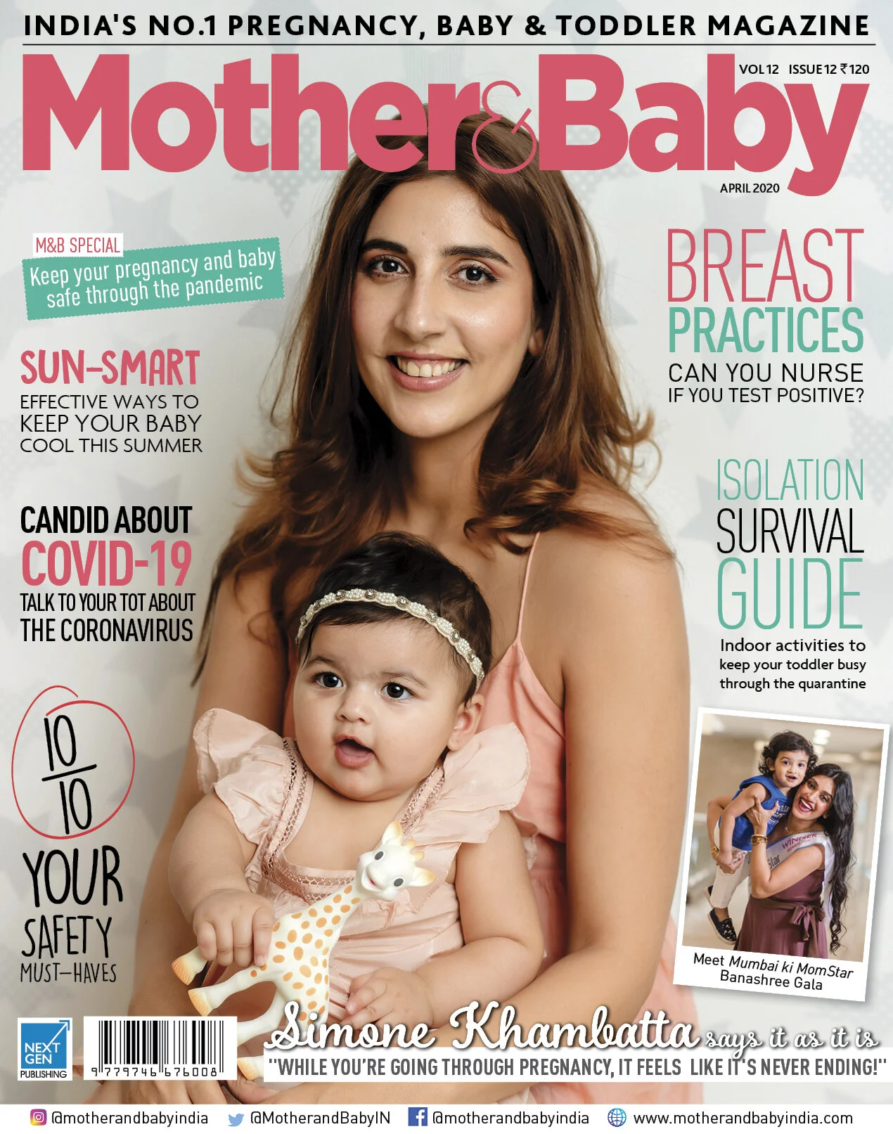 April 2020 Issue Mother &amp; Baby Magazine