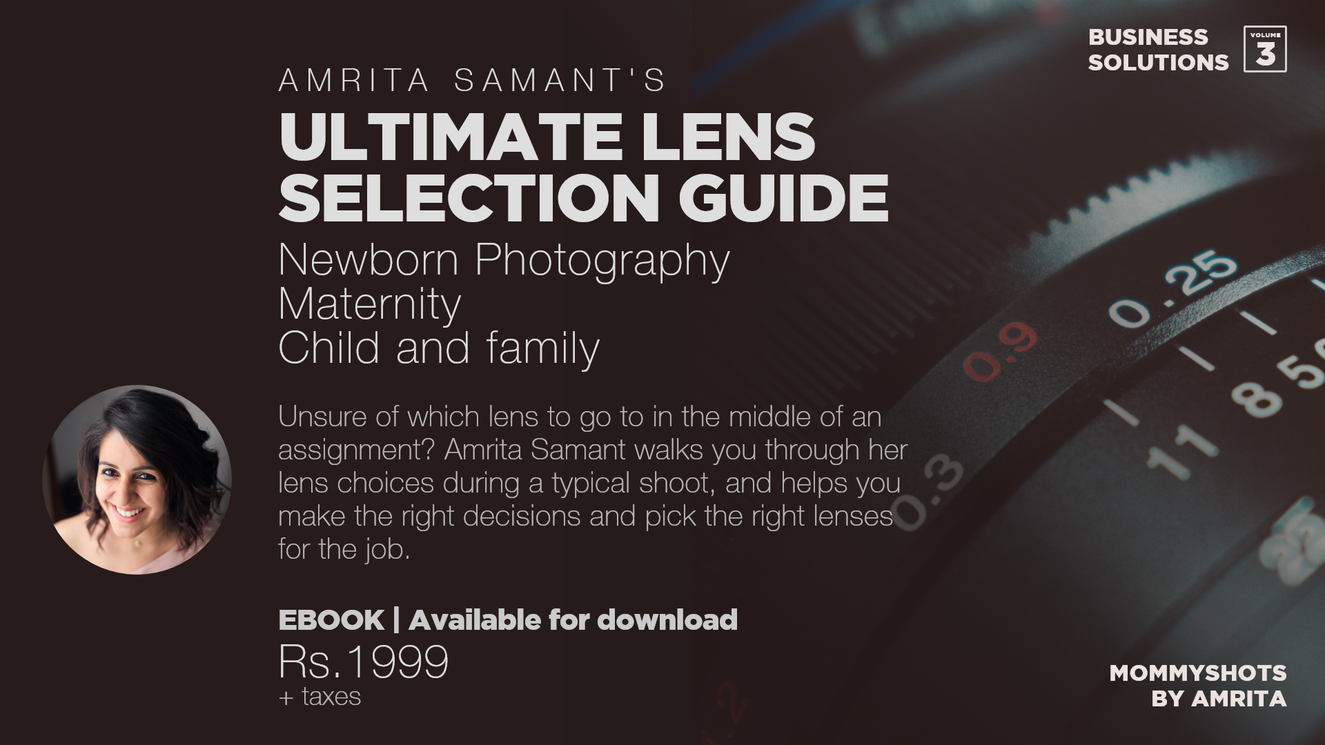 Ebook: Ultimate Lens Selection Guide