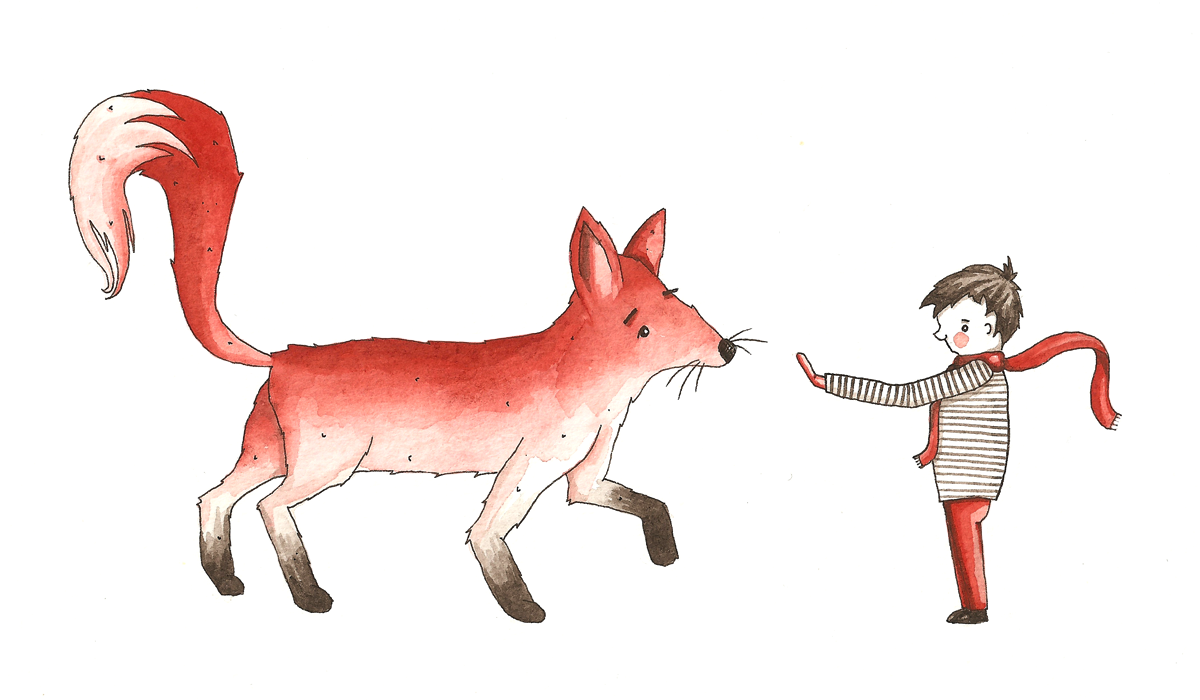 boy & fox