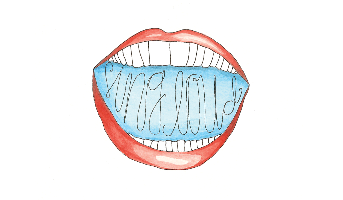 open wide