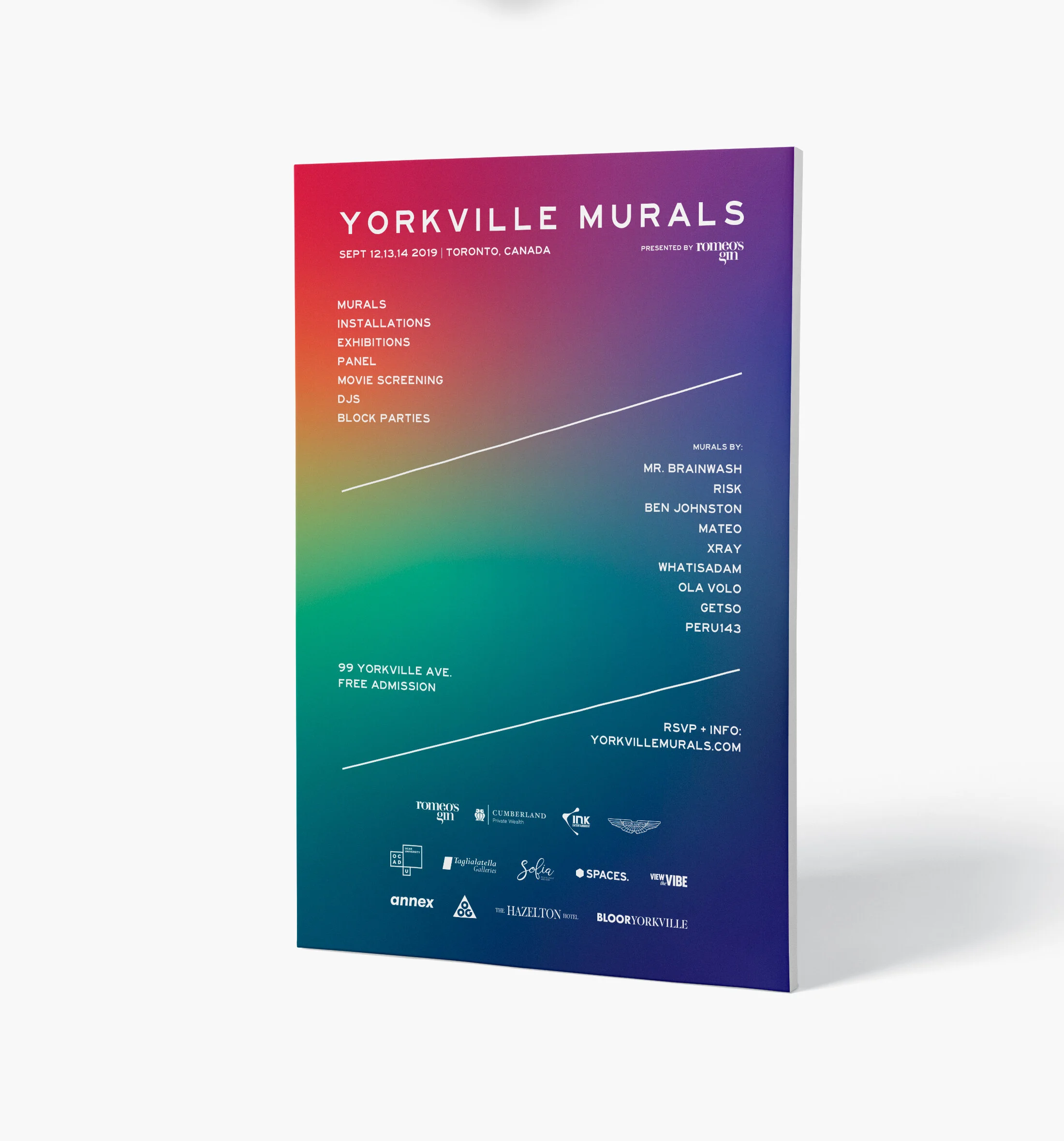 Yorkville Murals – Inaugural Branding (Copy) (Copy) (Copy)