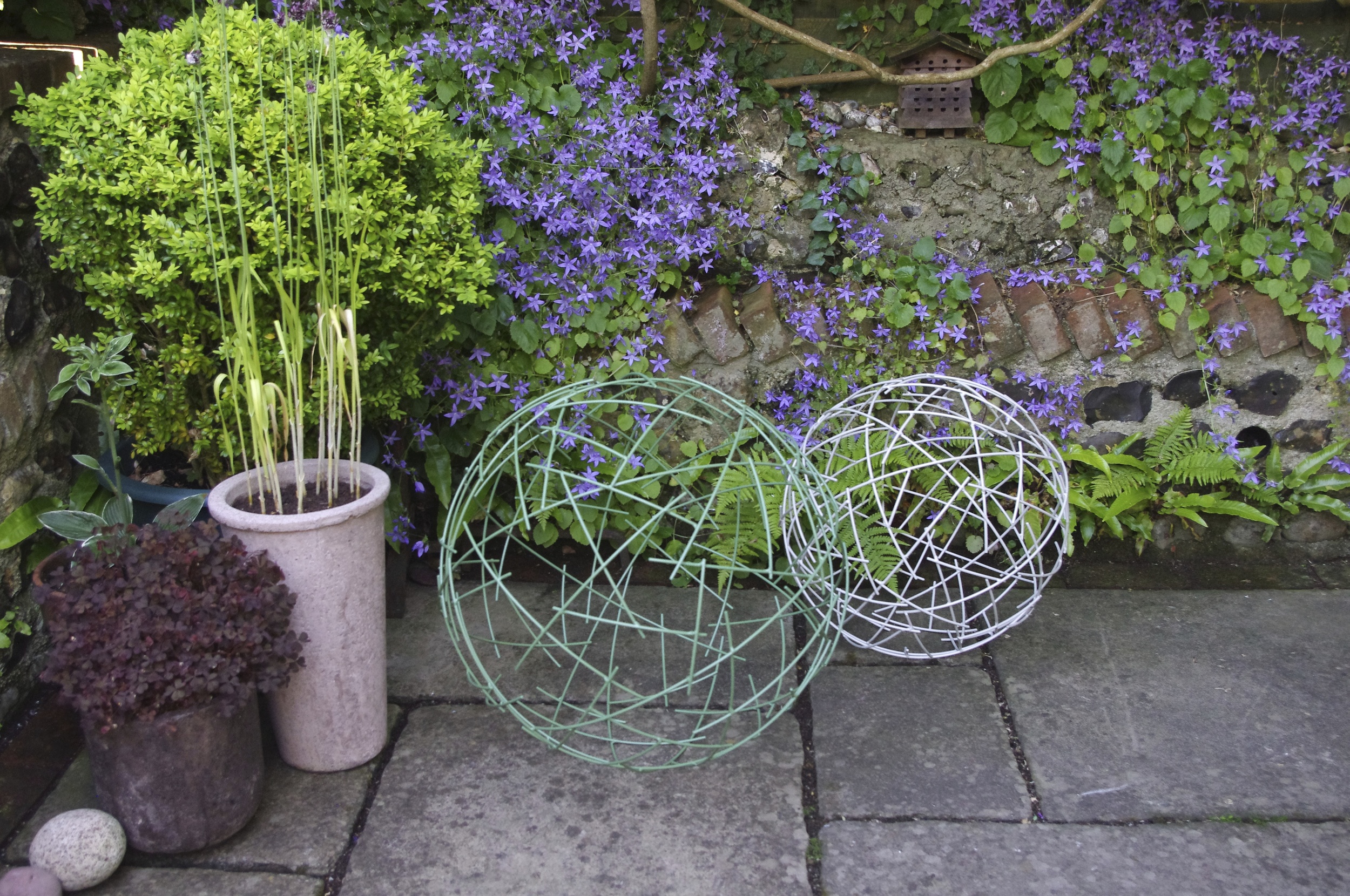 Sculptural Spheres (powder-coated)