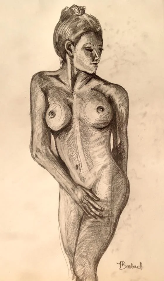 Nude in Graphite