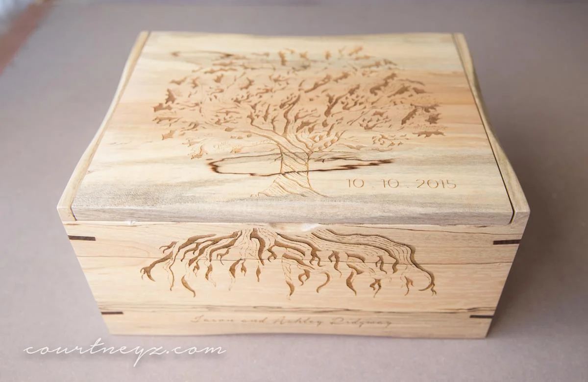 Courtney Zerizef Photographer, Keepsake Box Design