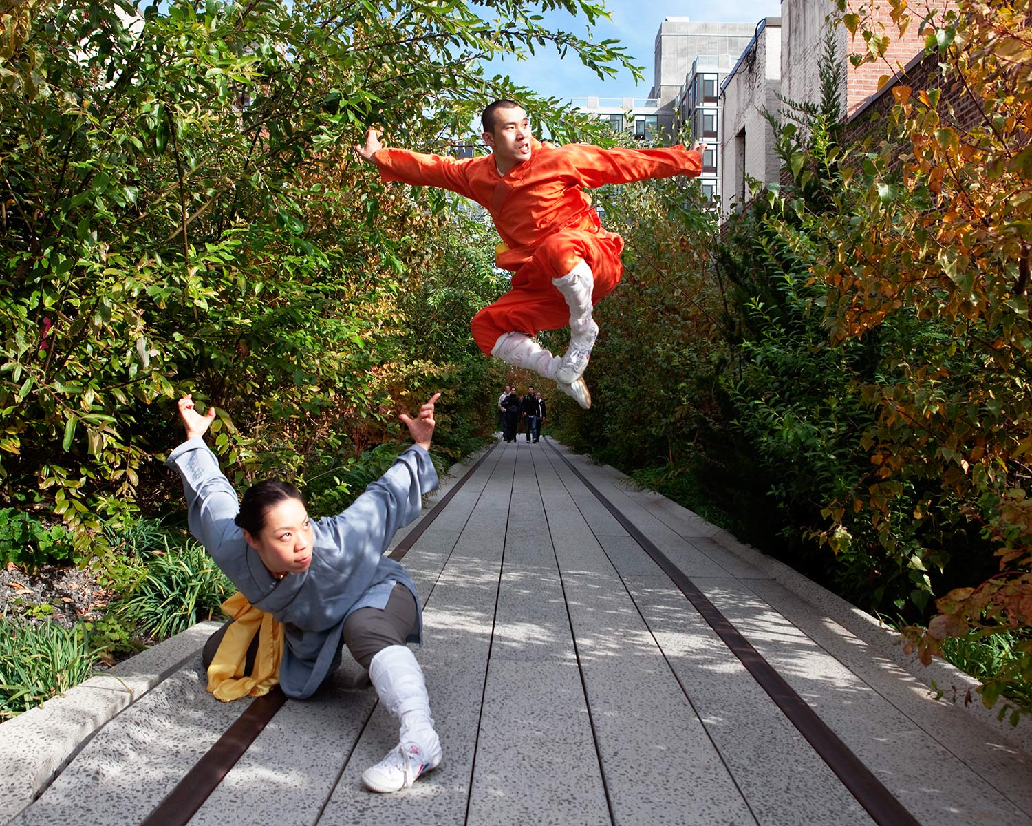  Shifu Hengxin and Shimu Arlene, Shaolin Training Center, NY. 
