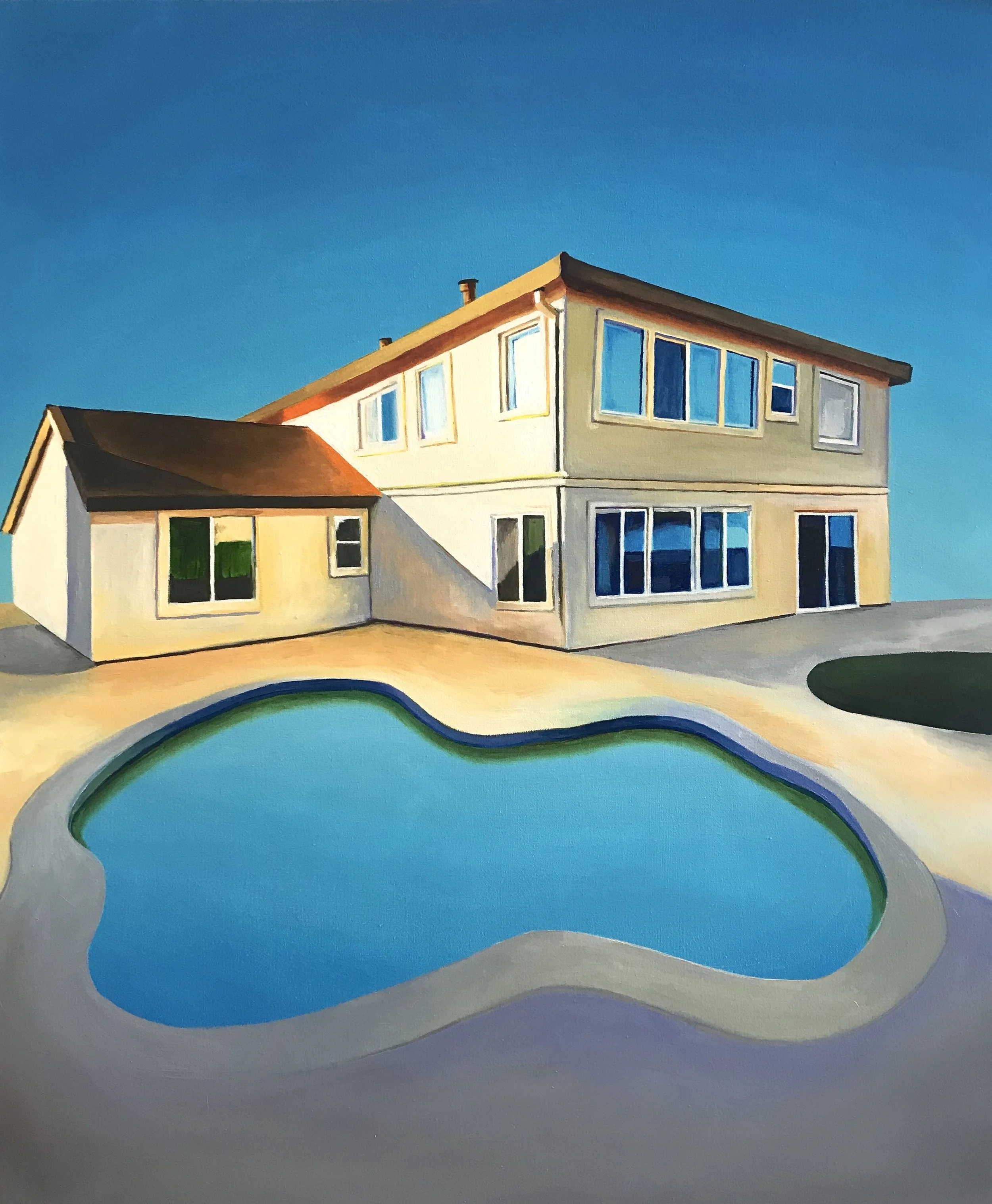 As Above, So Below. 2019. Oil on Canvas. 30” x 36”