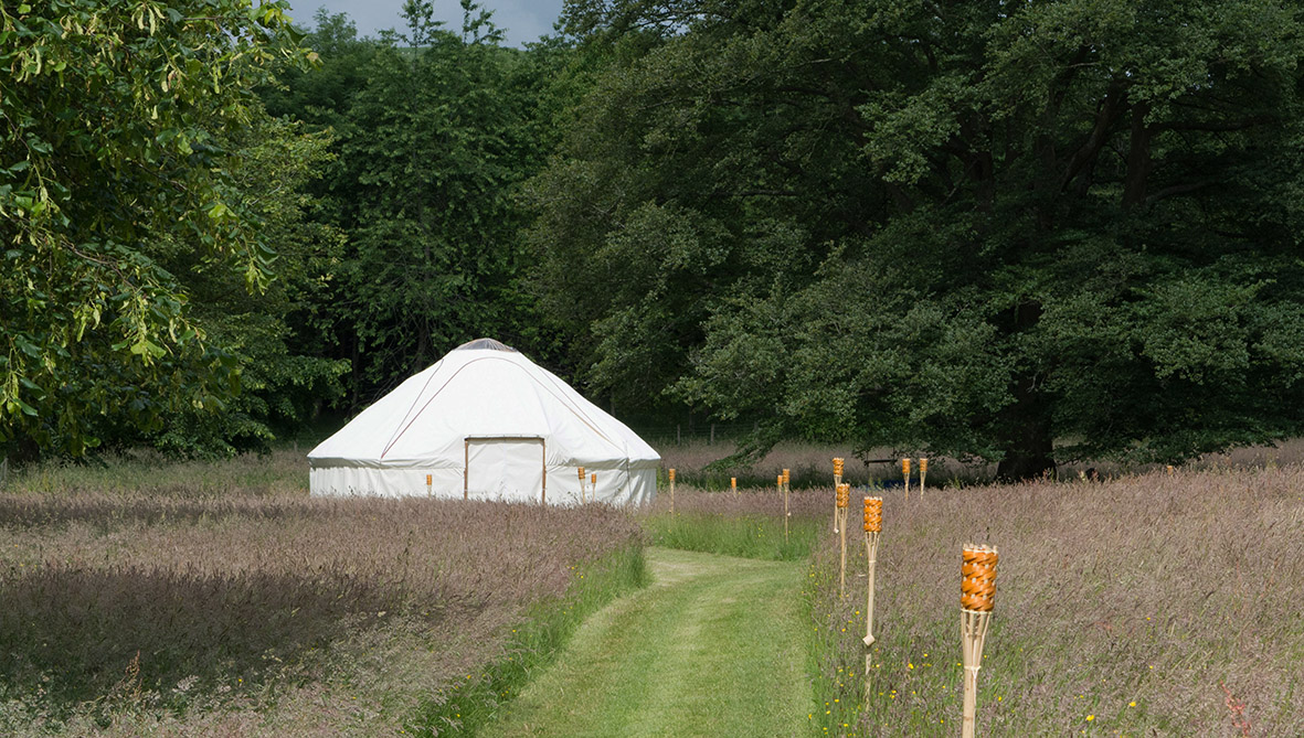 20ft yurt. 