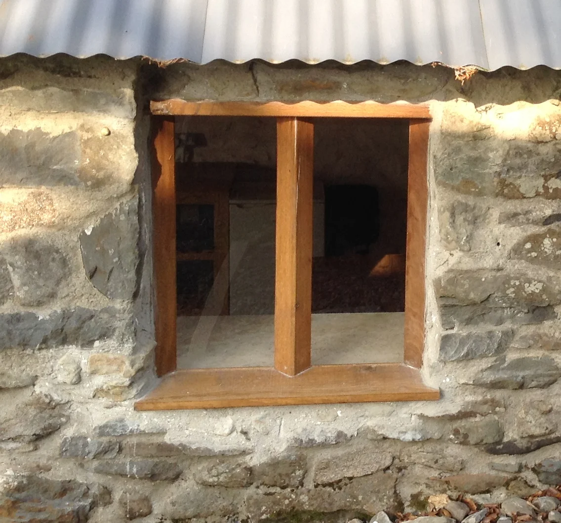 Oak window, Wales.
