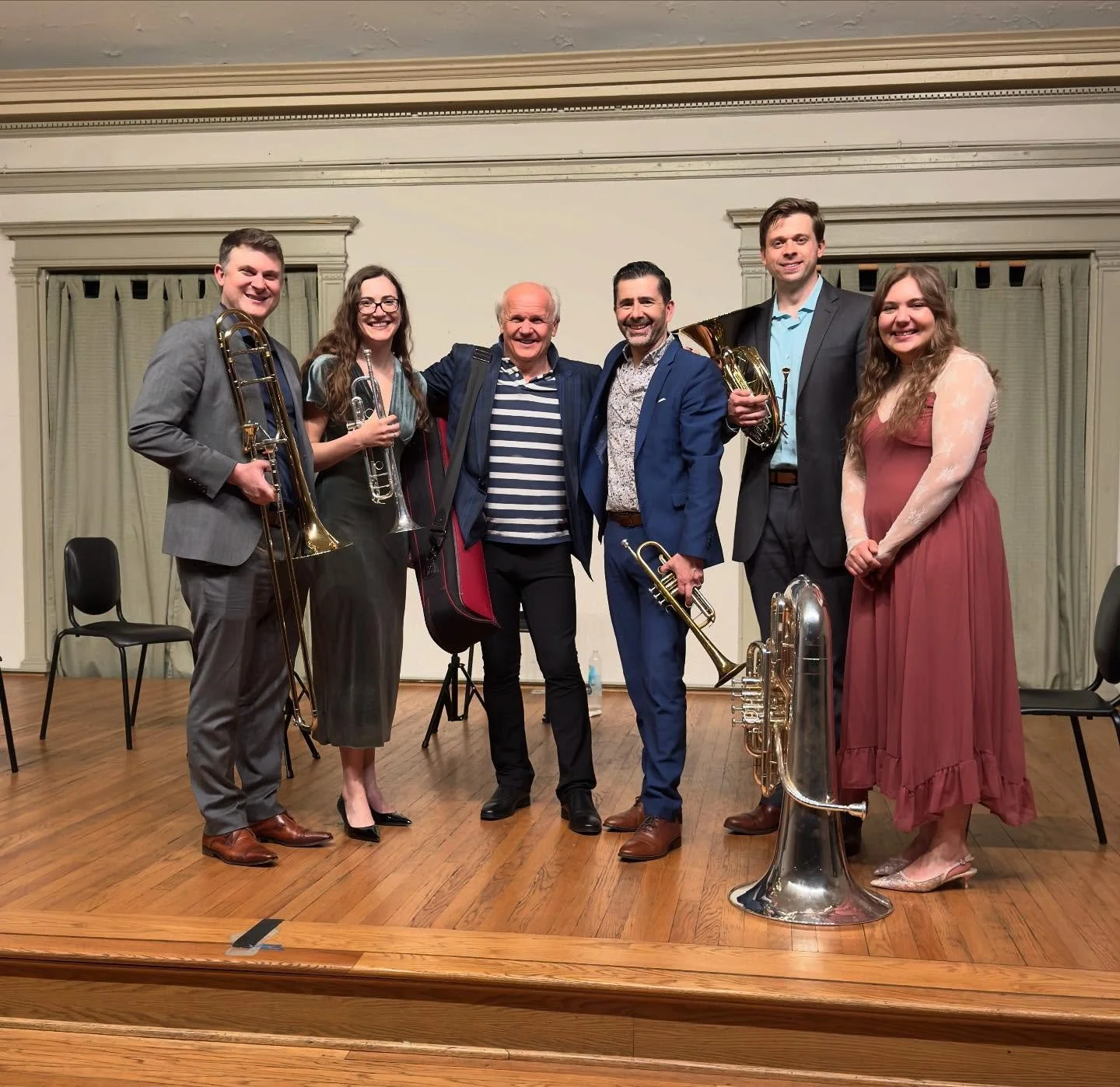 We had a fantastic time performing with @arabennelindberg last night- thanks to everyone who came out! 🎶