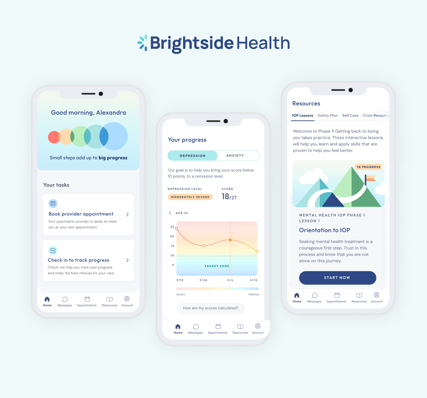 A digital care experience for people needing more mental health support