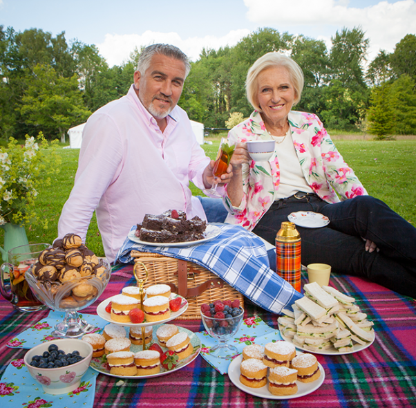 Judges Paul Hollywood and Mary Berry. (those names! so perfect!) Photo credit .