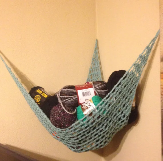 Yarn or Toy Storage Hammock