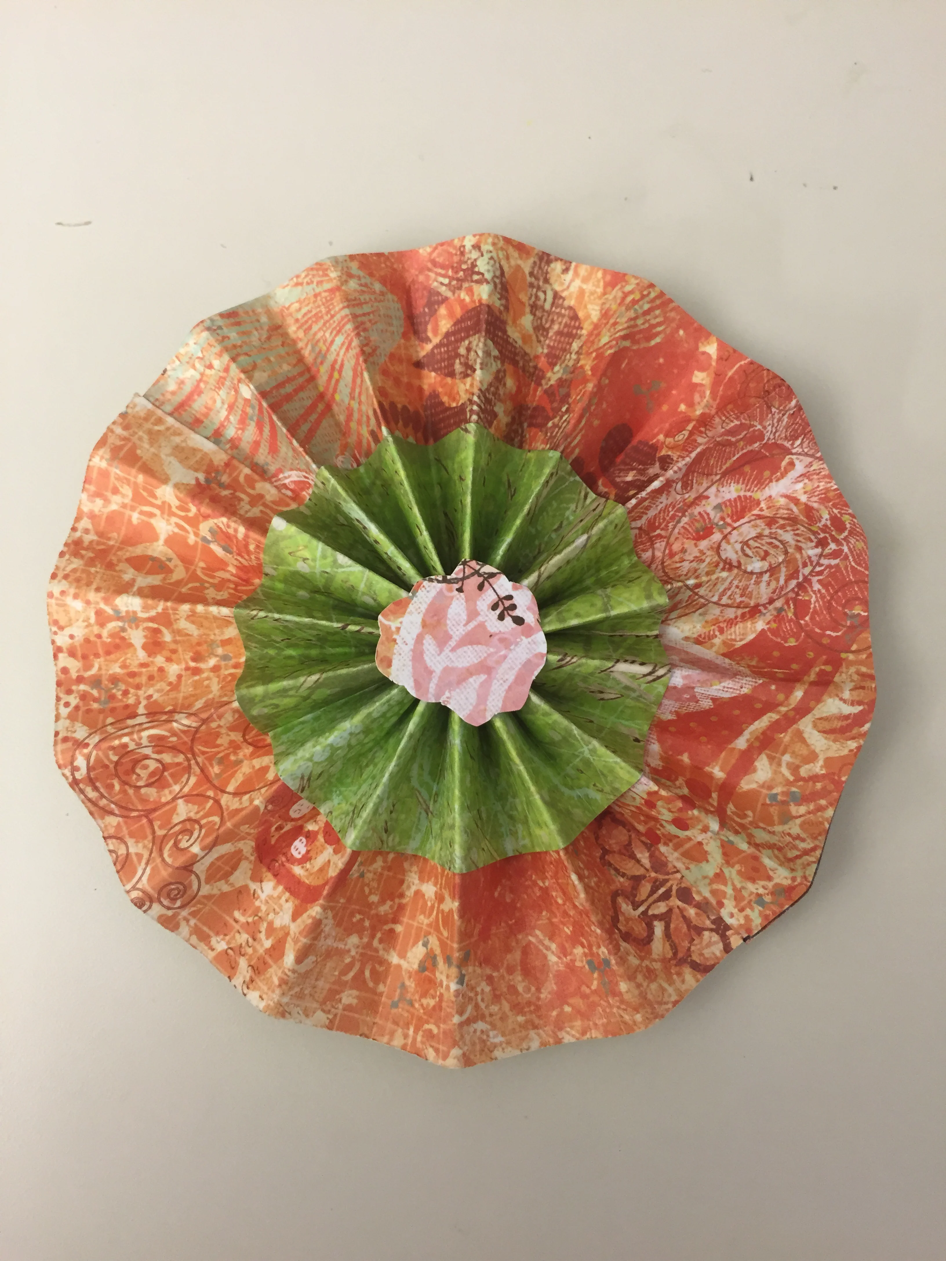 A stacked rosette.