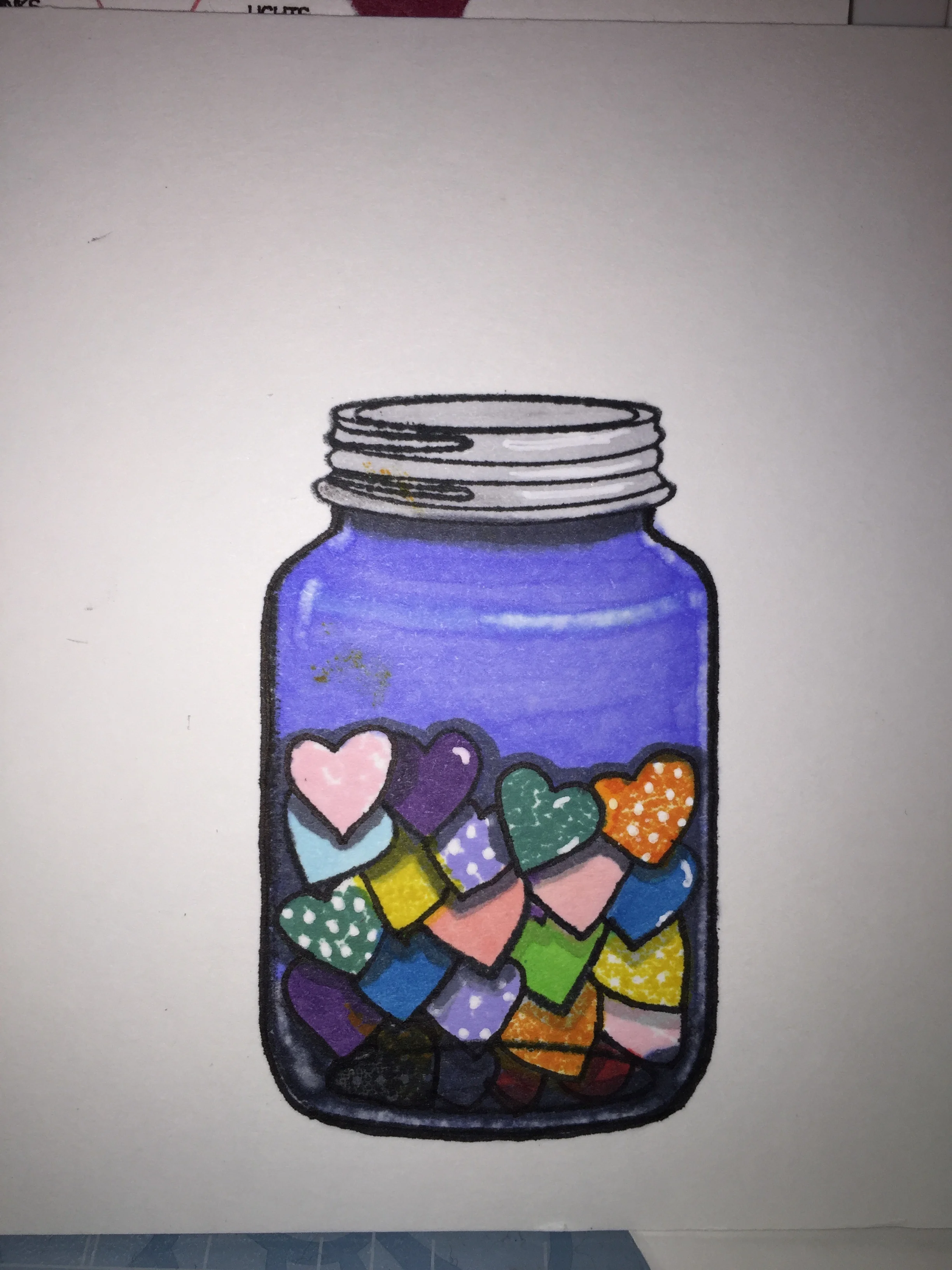 The finished jar!