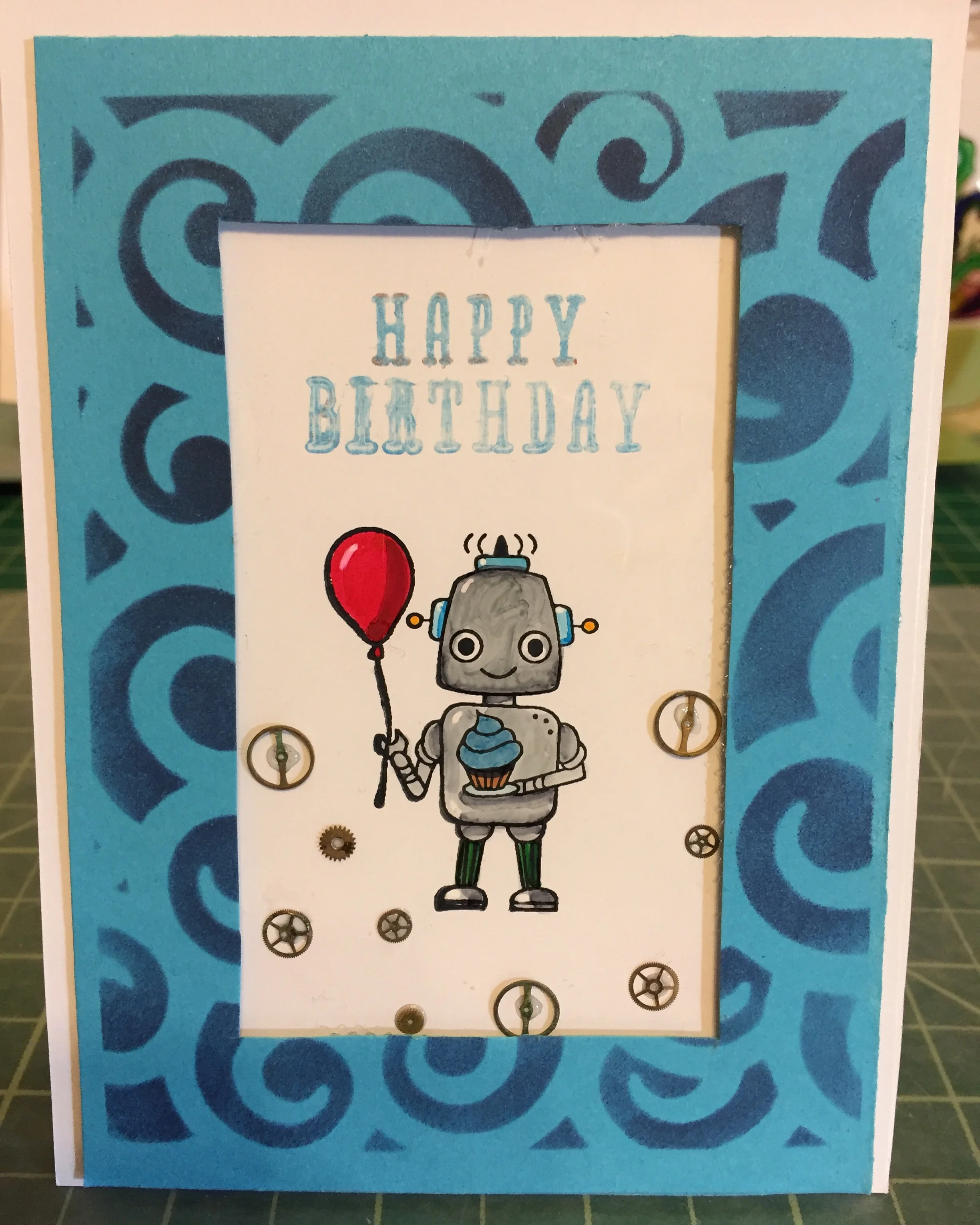 Robot birthday!