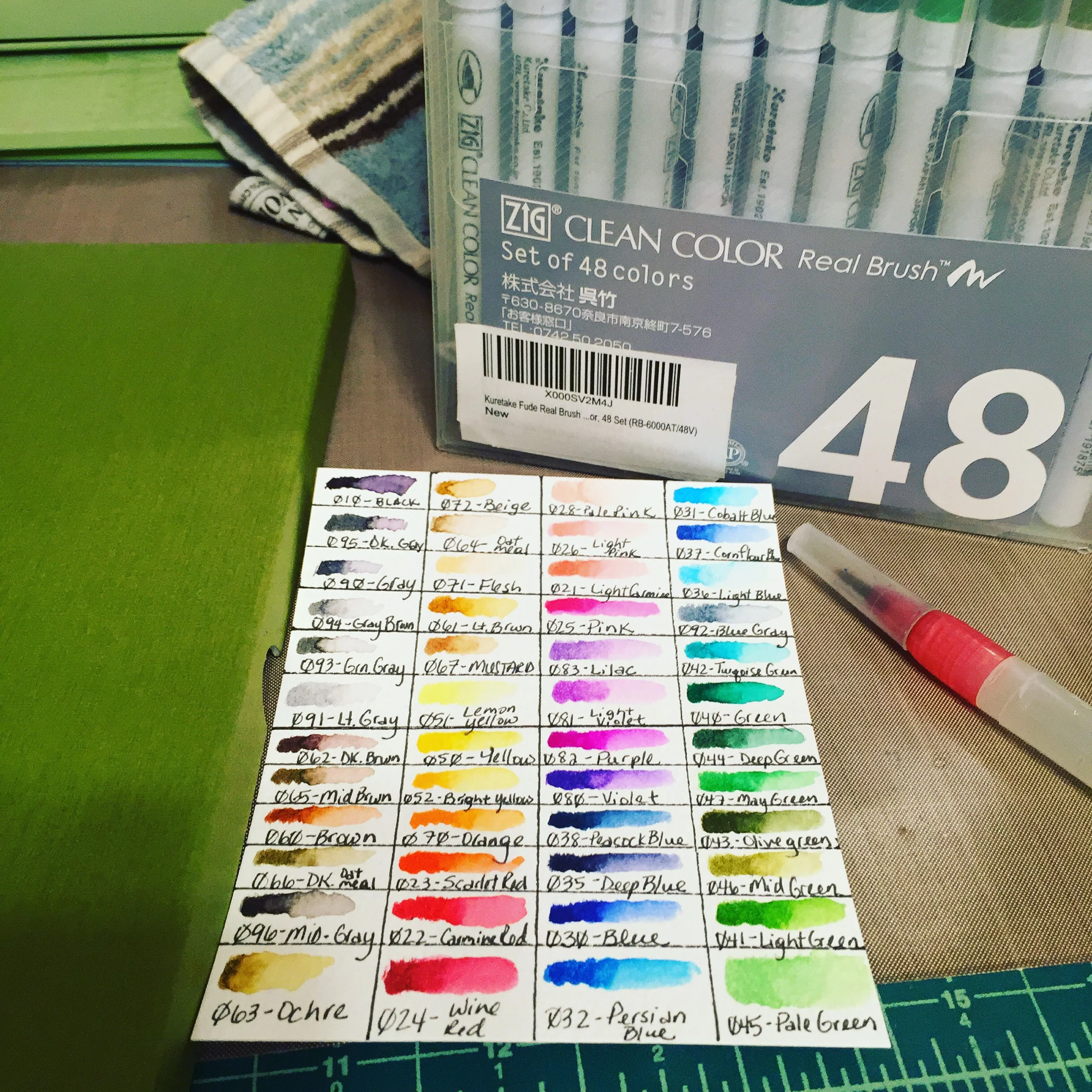 Zig Clean Color Real Brush Pens