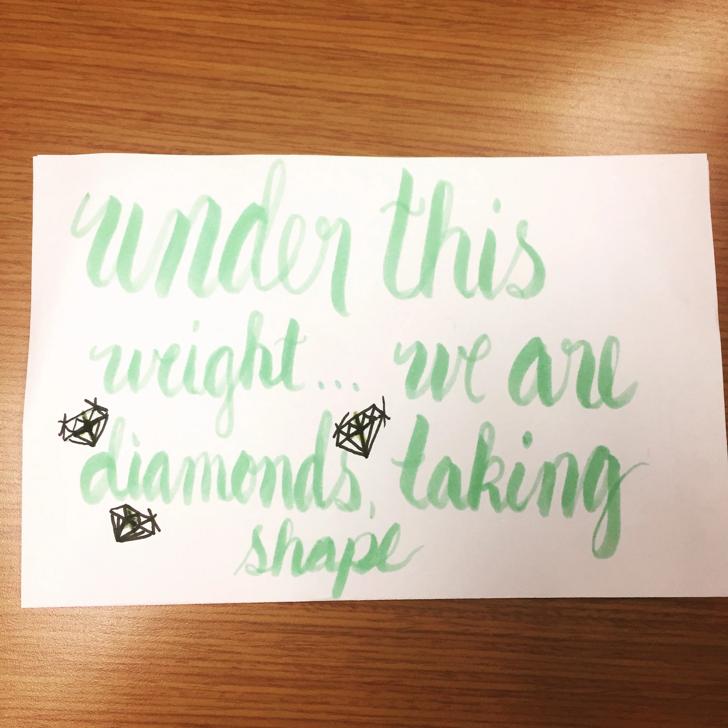Done with Tombow Dual Brushpens