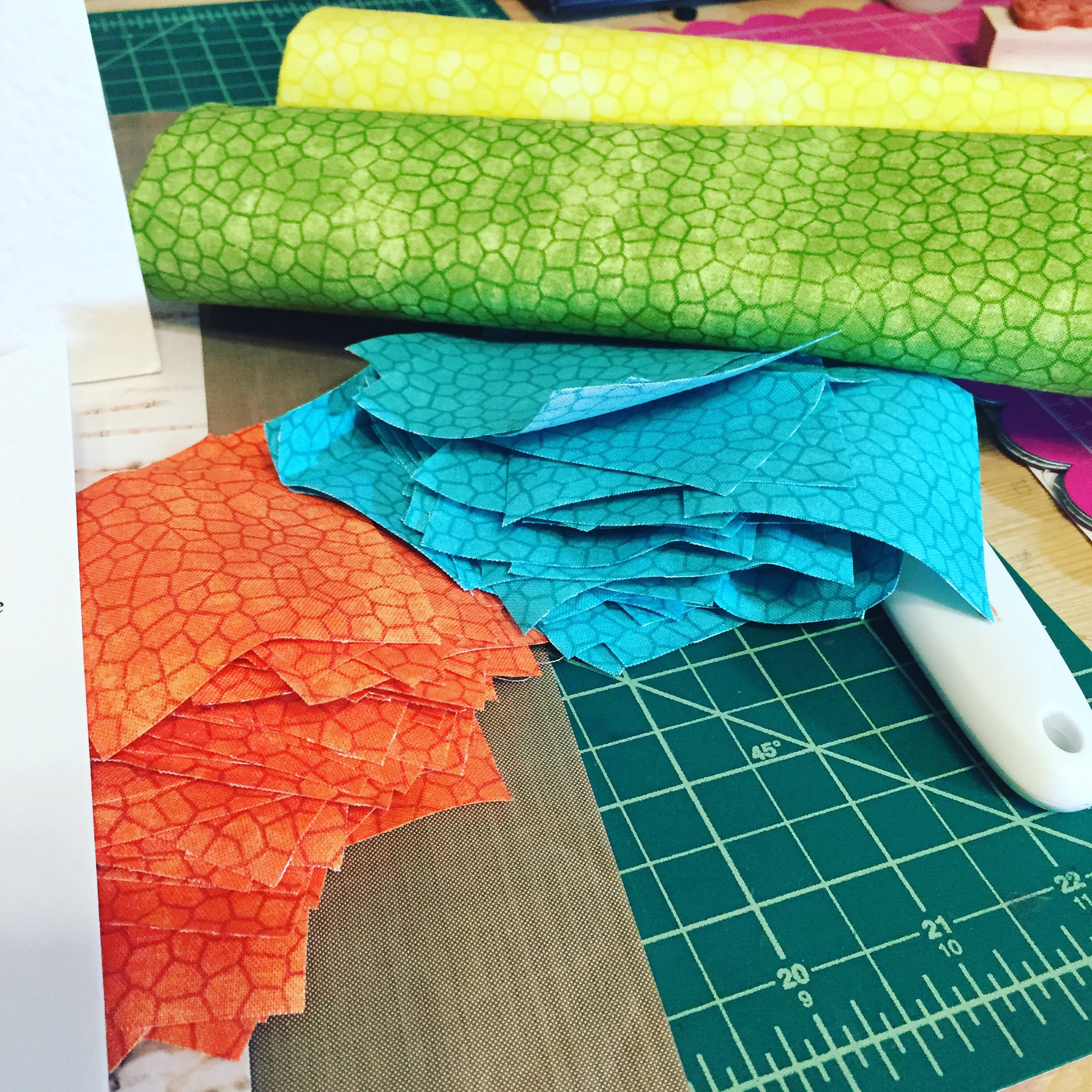 Charms squares all day.