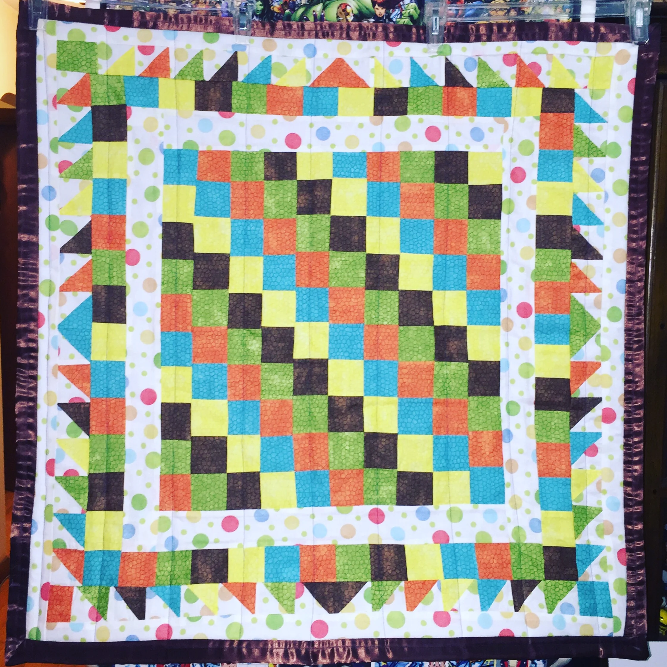 Completed quilt.